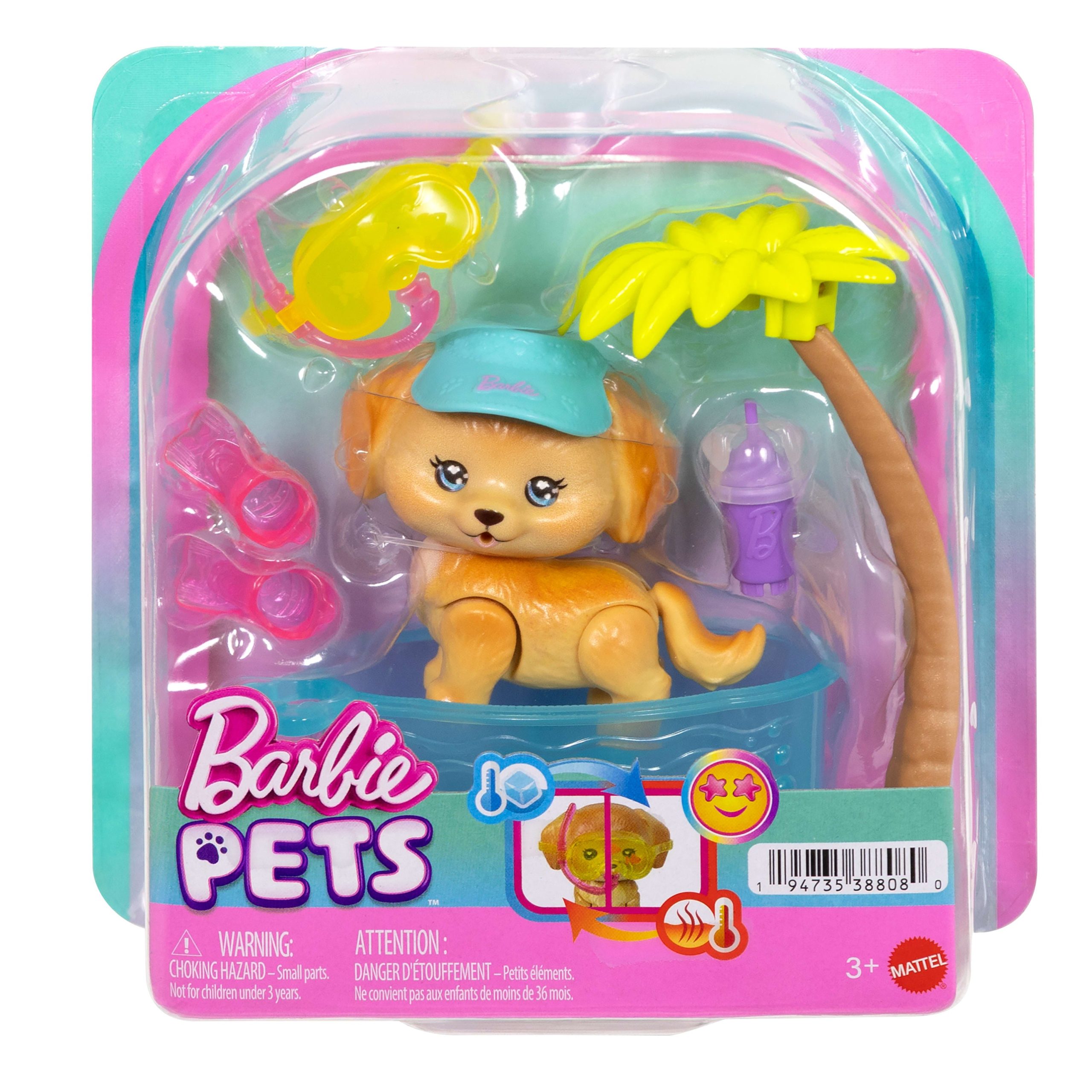 fisher price Barbie Dream Squad Pet Puppy And Pool With Color-Changing Accessories