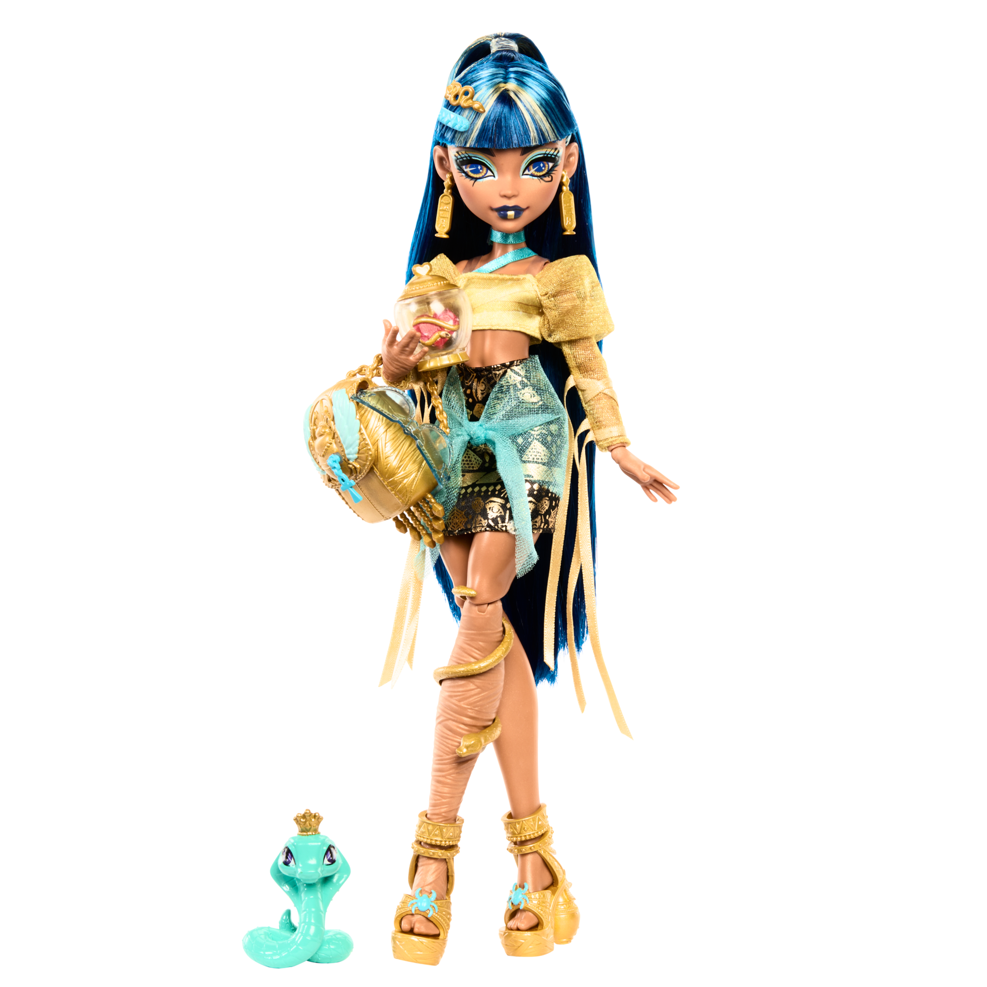 fisher price Monster High Mu?eca Cleo Nuevo Look