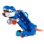 fisher price Hot Wheels City Pista de Juguete S??per Remolque de T-Rex