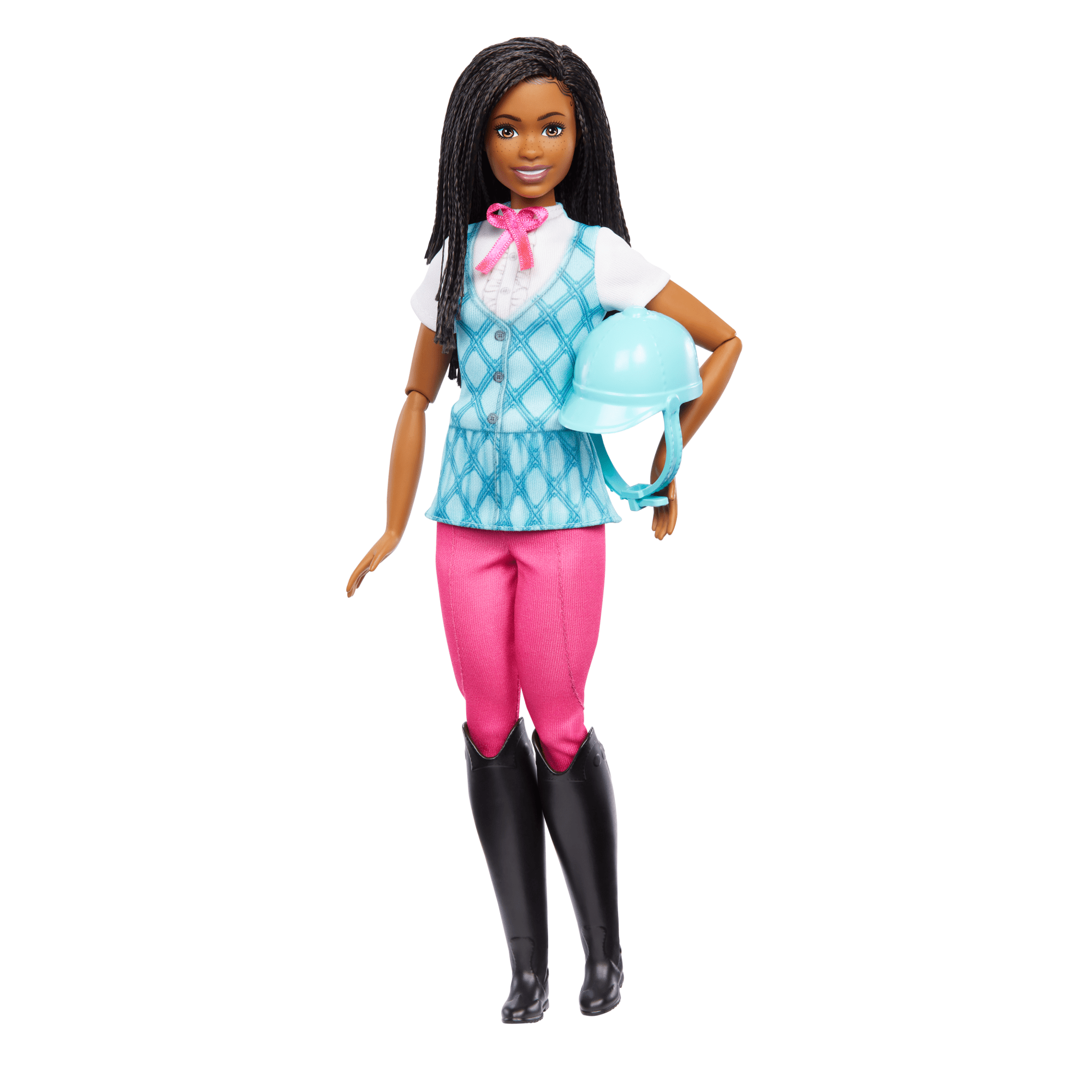 fisher price Barbie Detetive A Grande Corrida de Cavalos Boneca Brooklyn Equita??o