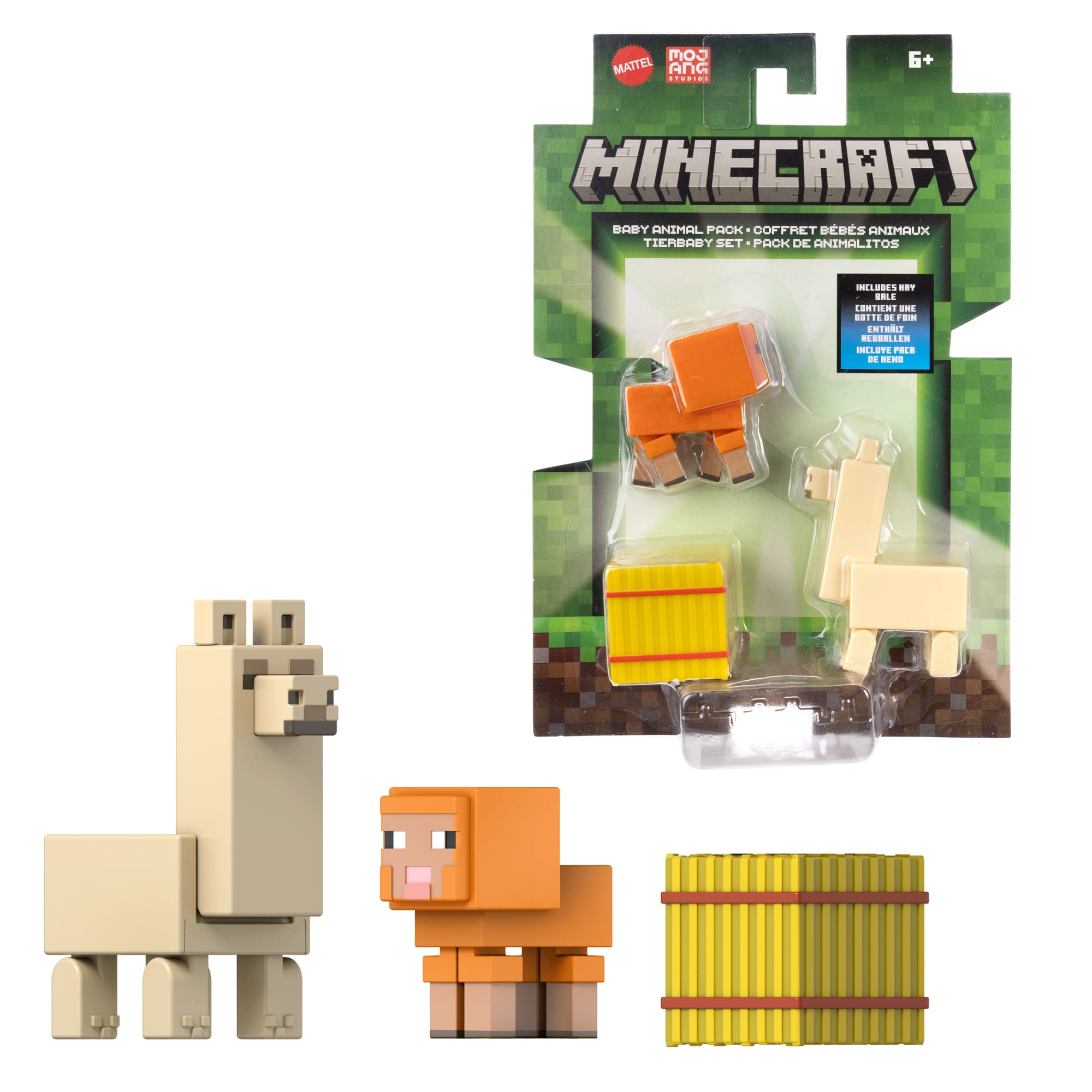 fisher price Minecraft Vanilla Figura de A??o Animais beb??s 3.25"