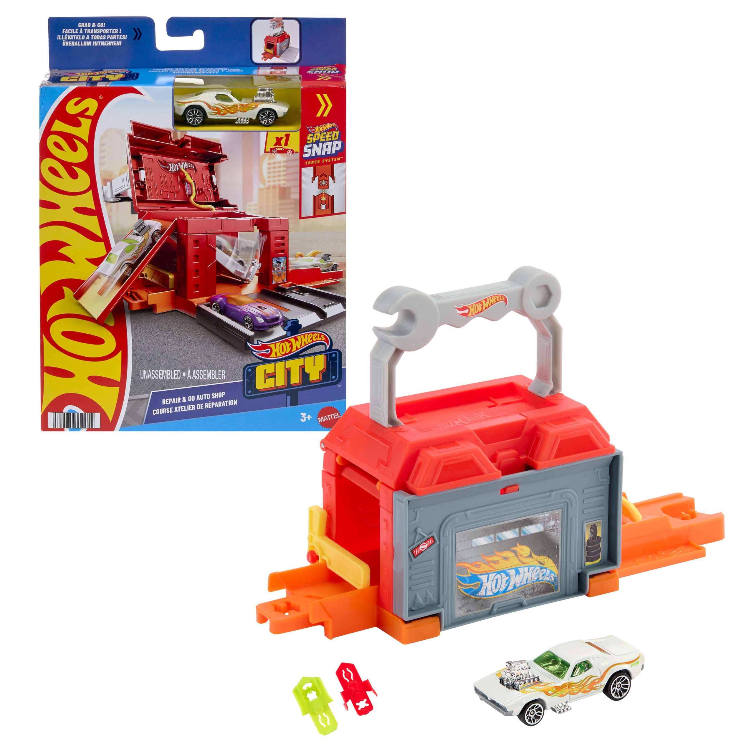 fisher price Hot Wheels City Pista de Juguete pista sorpresa