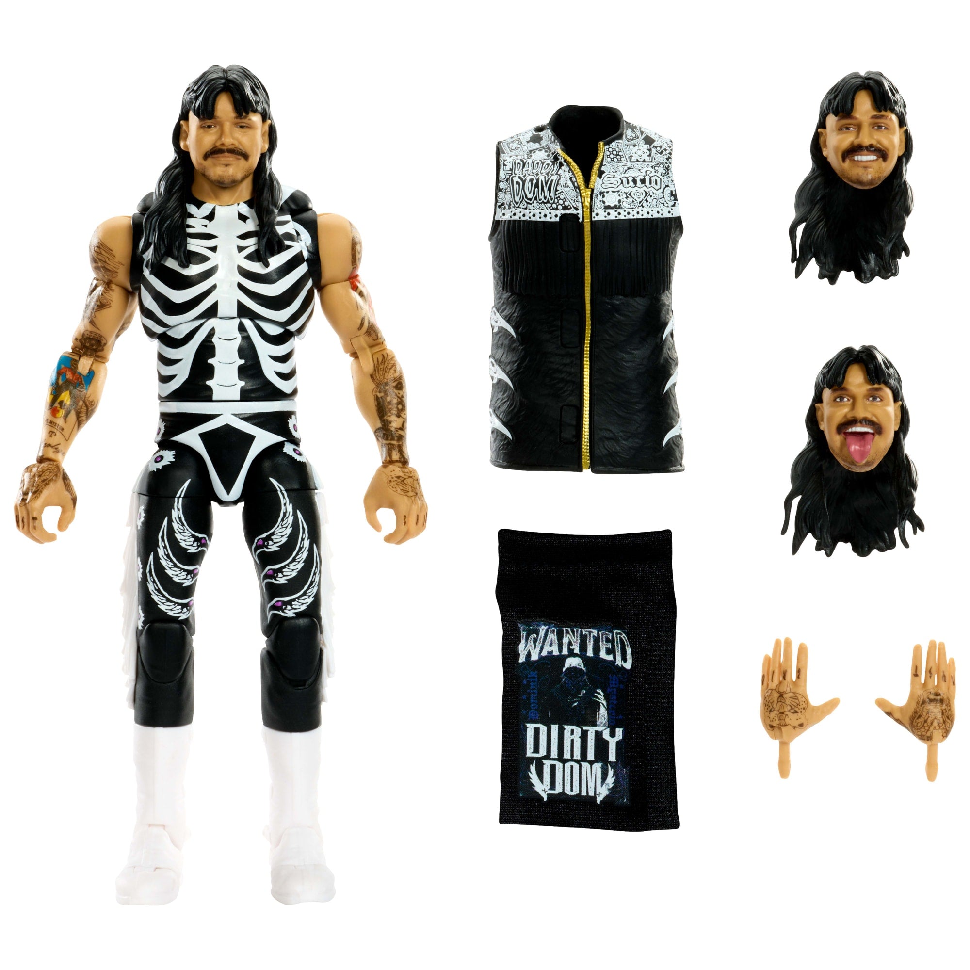 fisher price WWE Ultimate Edition ?Dirty? Dominik Mysterio Action Figure & Accessories Set, 6-Inch Collectible