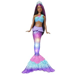 fisher price Barbie Poup??e Barbie Dreamtopia Sir??ne Lumi??res Scintillantes
