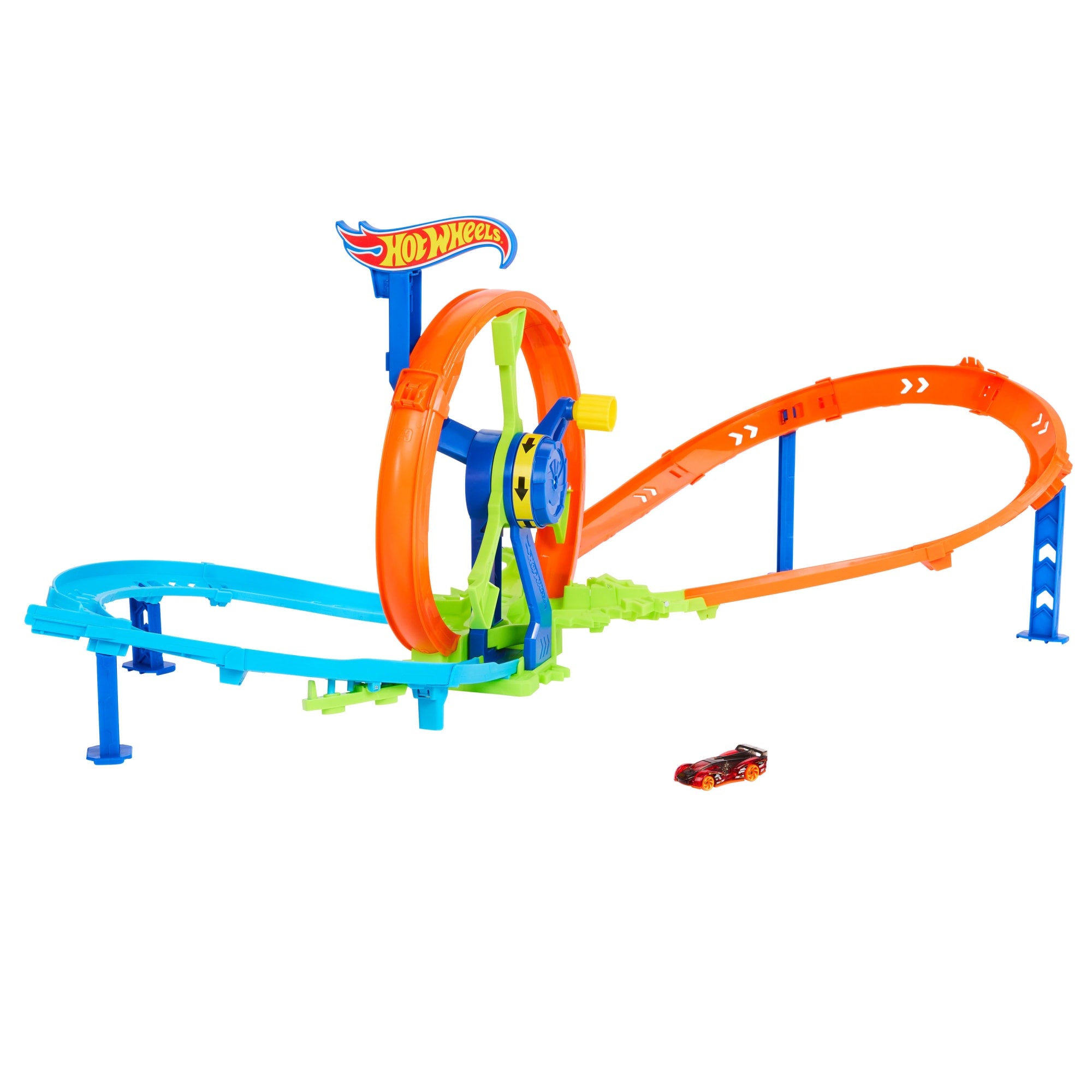 fisher price Hot Wheels Action Pista de Juguete Desaf??o Turbina de Acci??n