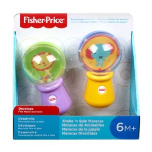 fisher price Fisher-Price Juguete para Beb??s Maracas de Animalitos