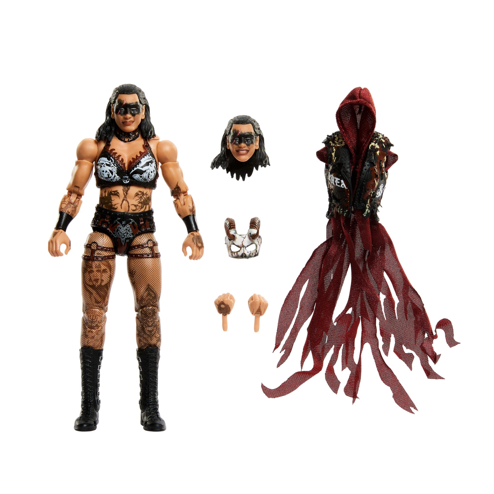 fisher price WWE Ultimate Edition Rhea Ripley Action Figure & Accessories Set, 6-Inch Collectible