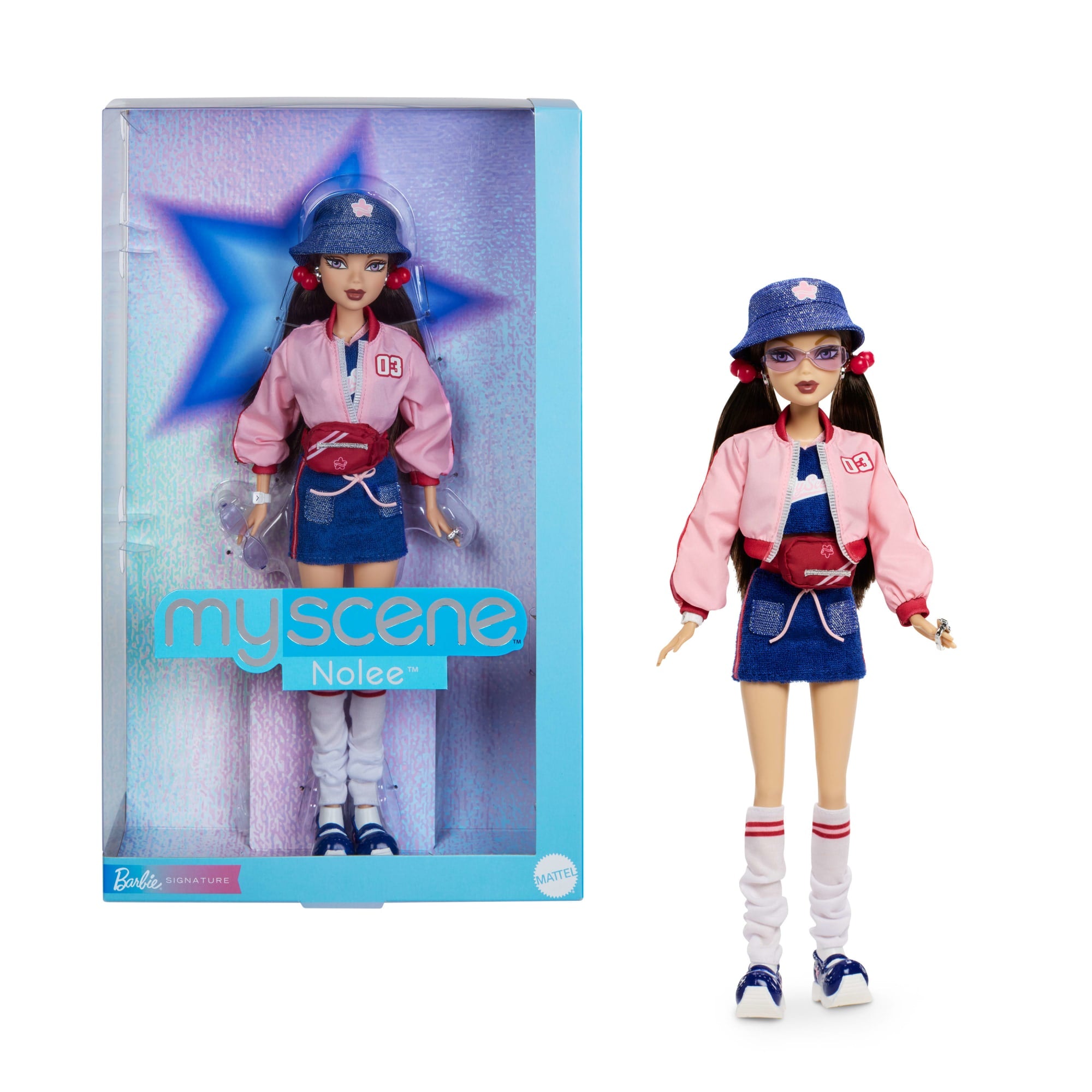 fisher price Barbie Signature My Scene Nolee Collector Doll in Y2K-Inspired Outfit With Premium Accessories