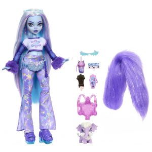 fisher price Monster High Doll, Abbey Bominable Yeti Fashion Doll With Accessories