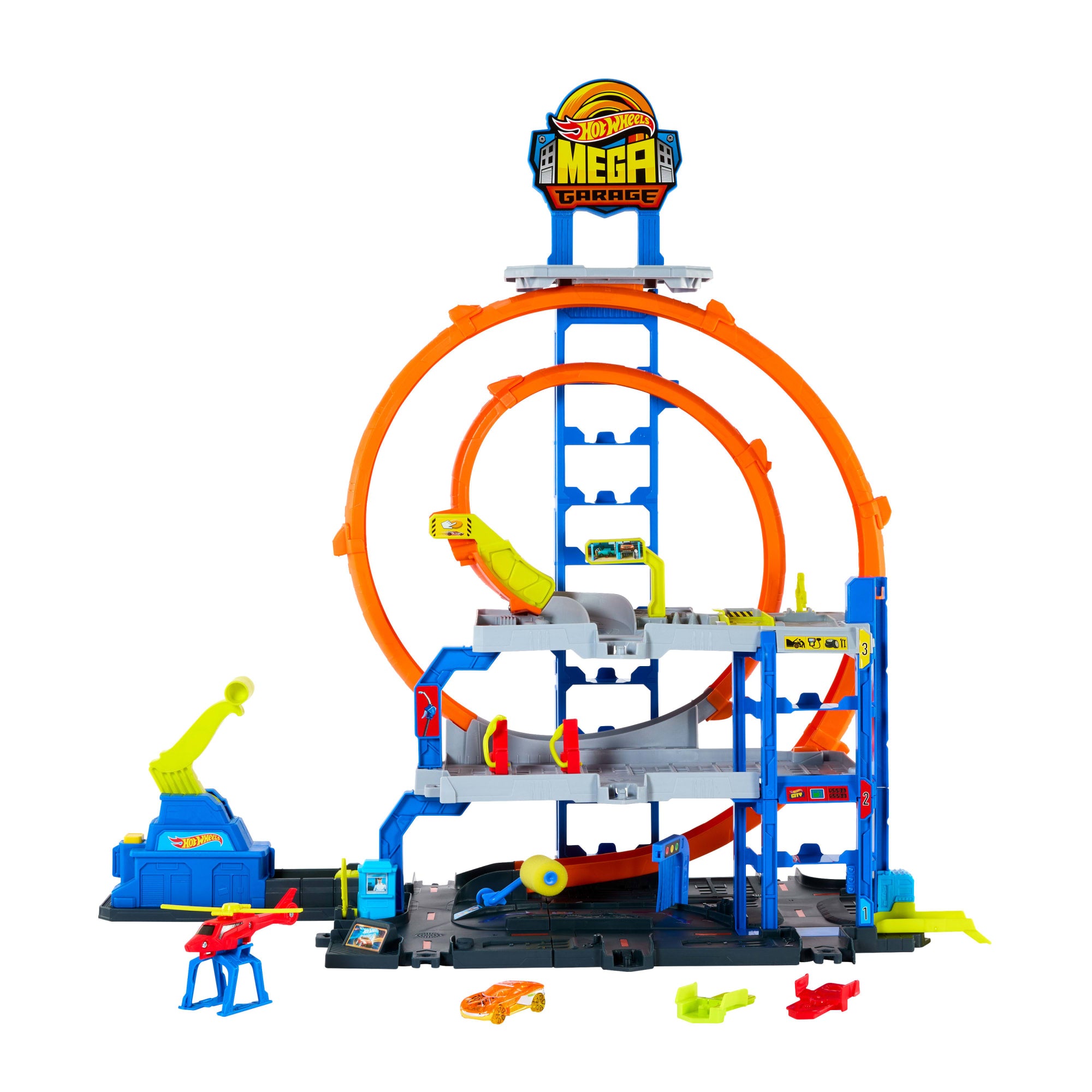 fisher price Hot Wheels City Pista de Juguete Mega Garage