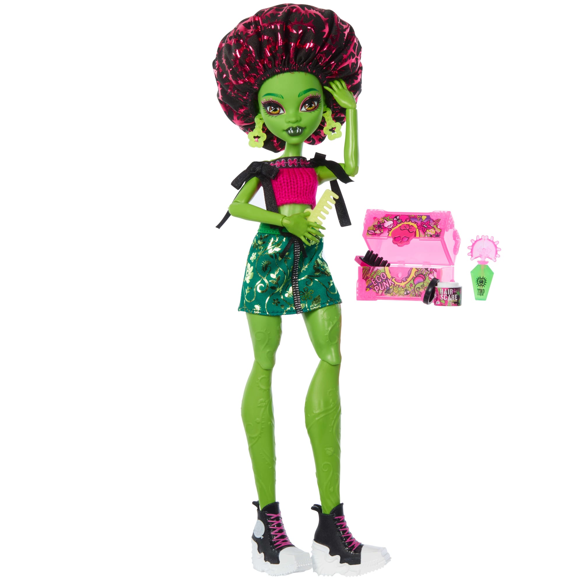 fisher price Monster High Coffret Secrets de Beaut?? Terreur & Bien-??tre Venus Mcflytrap