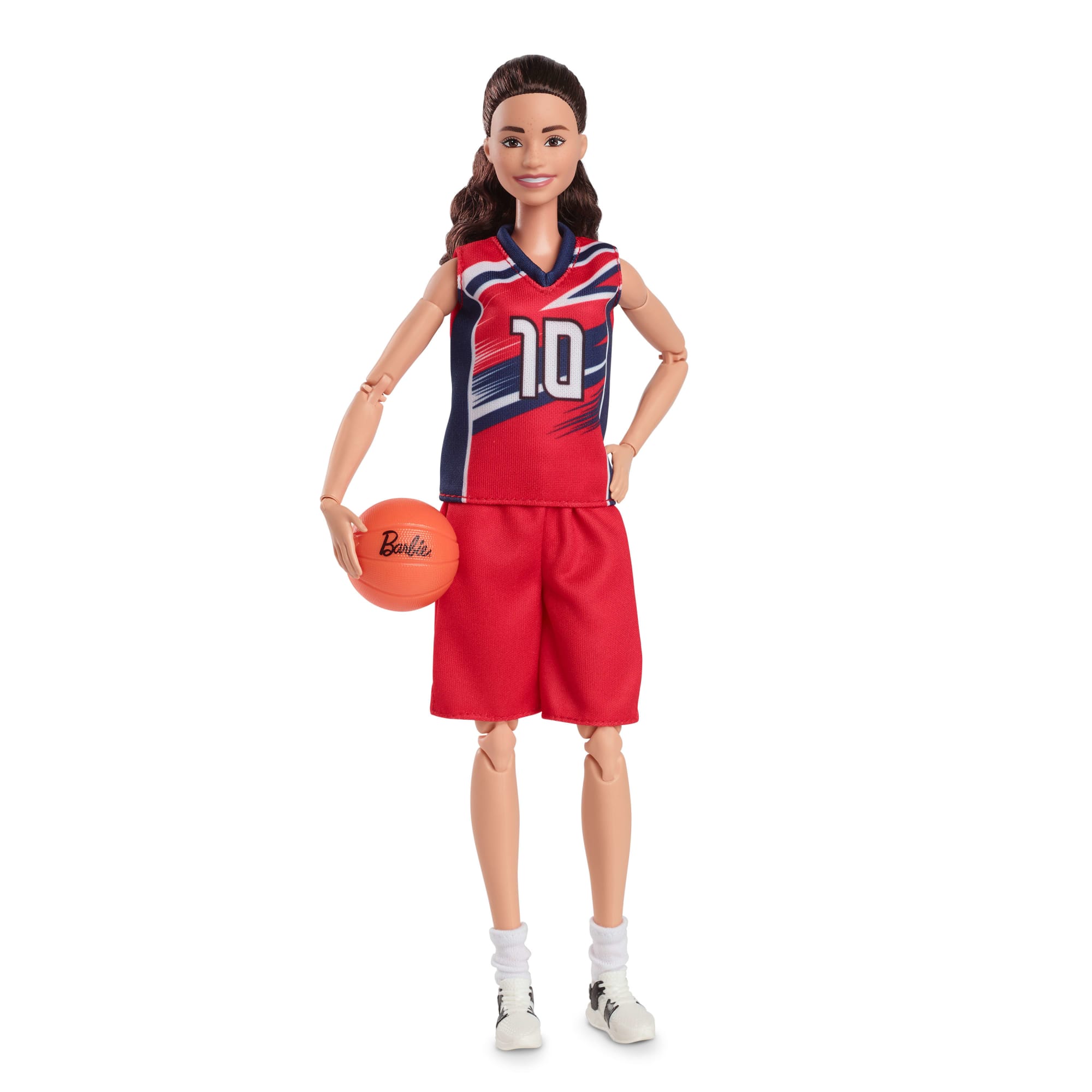 fisher price Barbie Signature Doll, Sue Bird With Uniform & Basketball Accessory