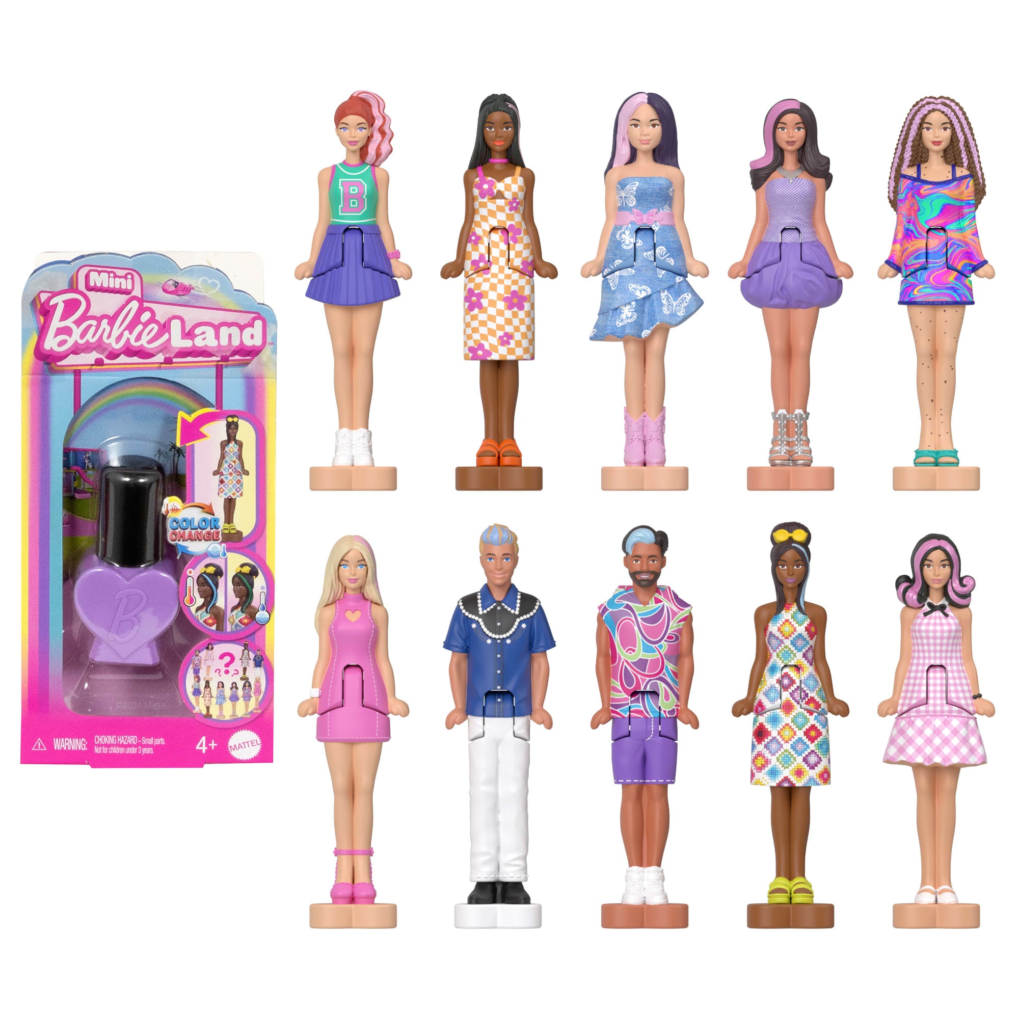 fisher price Barbie Mini BarbieLand Boneca Fashionista Surpresa