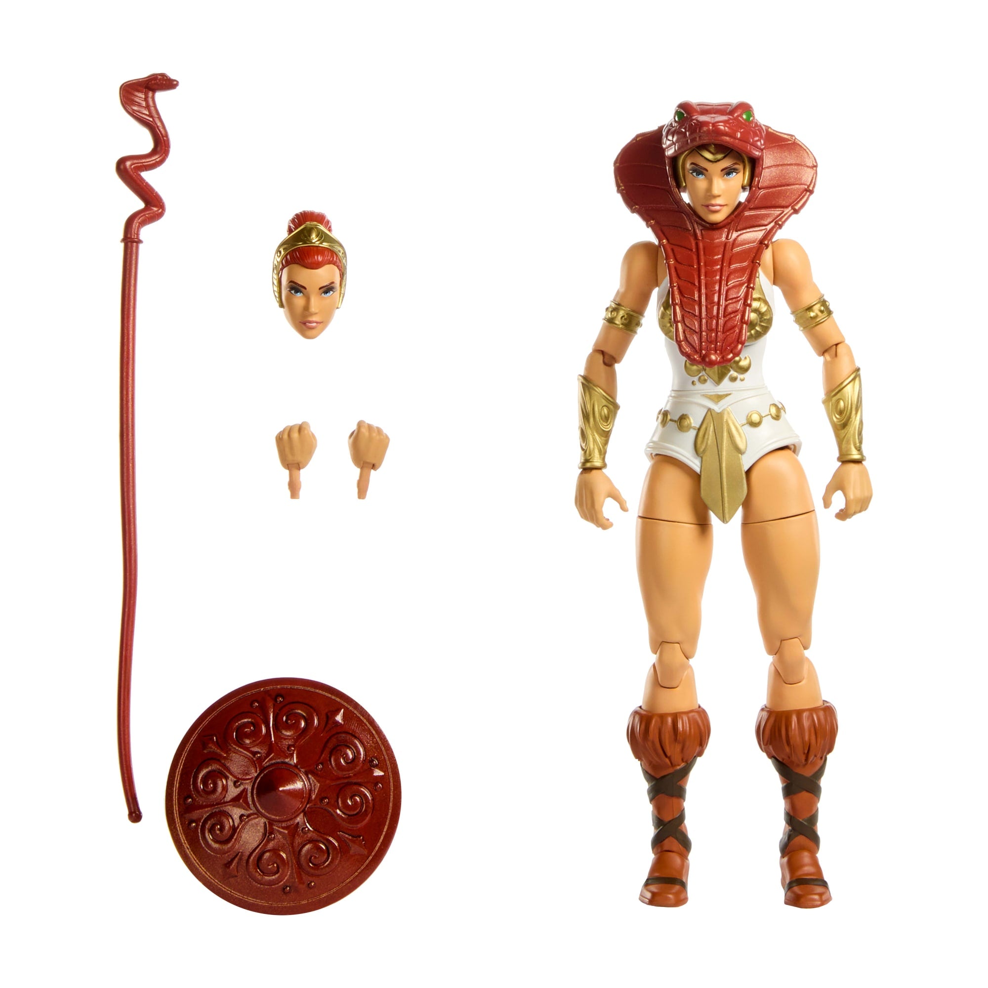 fisher price Masters Of The Universe Masterverse Vintage Collection Teela Action Figure, 7 Inch MOTU Female Hero