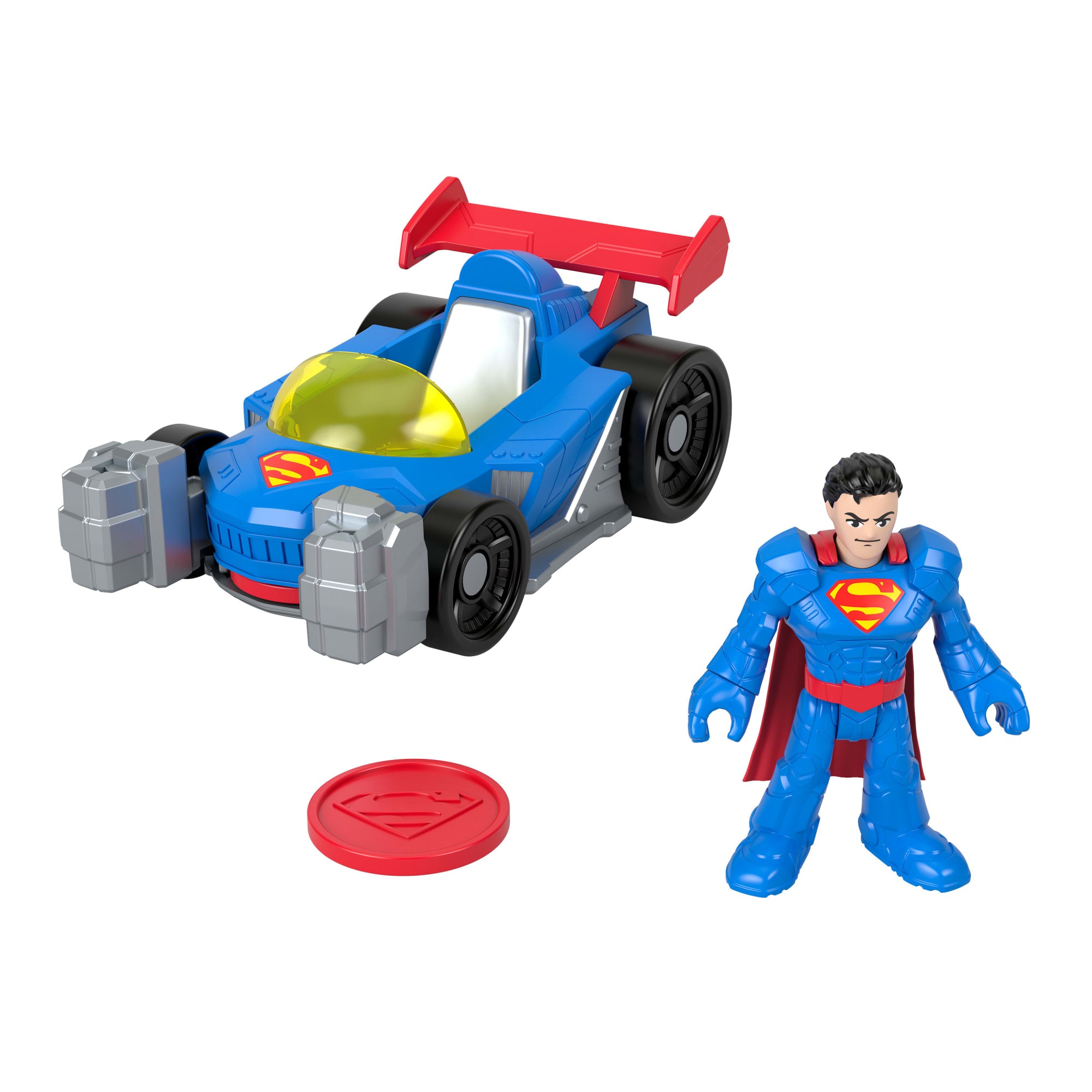 fisher price Imaginext DC Super Friends Set de Juego Superman y Veh??culo