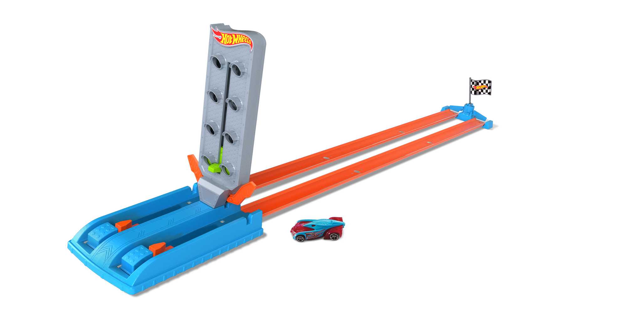 fisher price Hot Wheels Action Pista de Brinquedo Campeonato Reta de Acelera??o