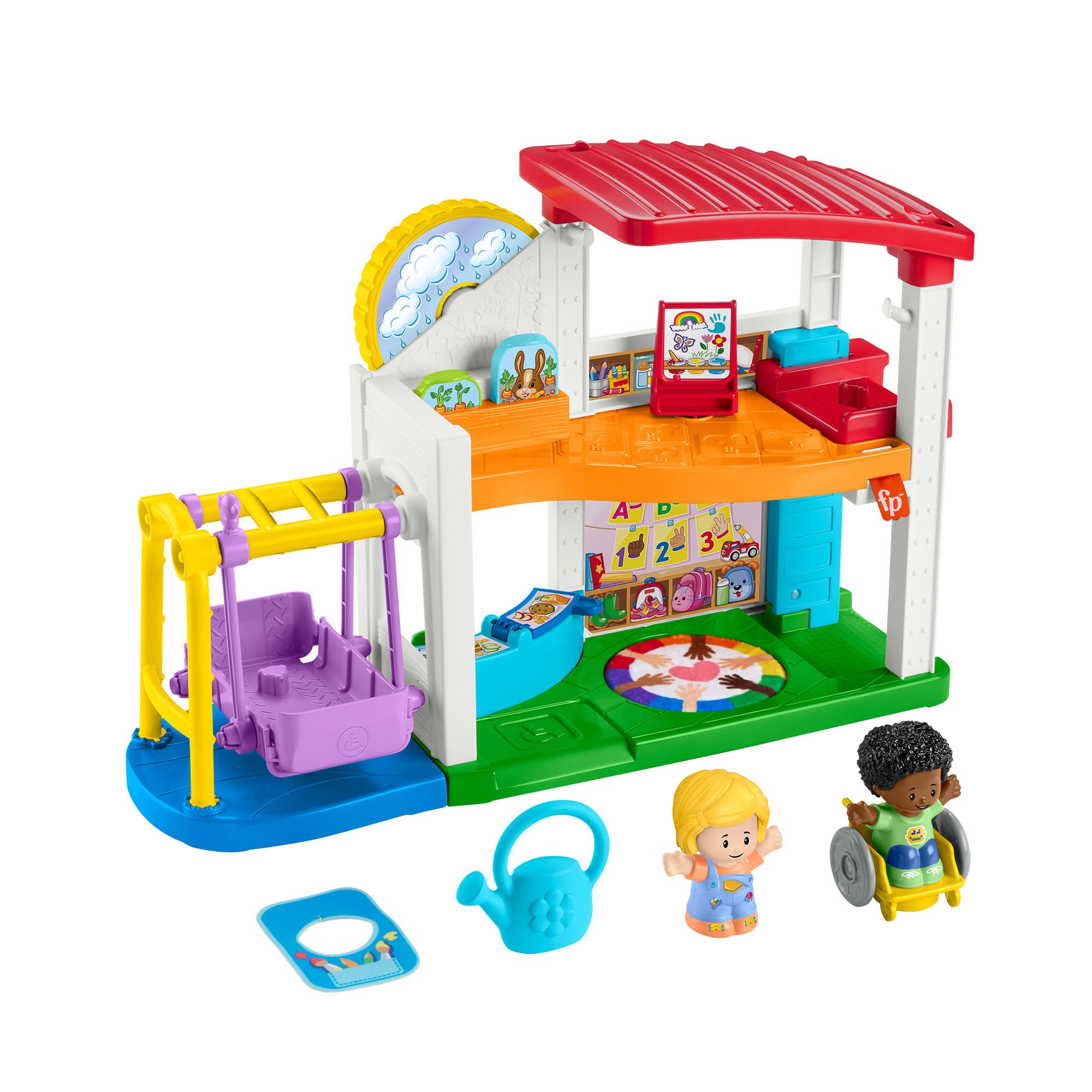 fisher price Fisher-Price Little People Play For All School Toddler Playset With Figures & Accessories