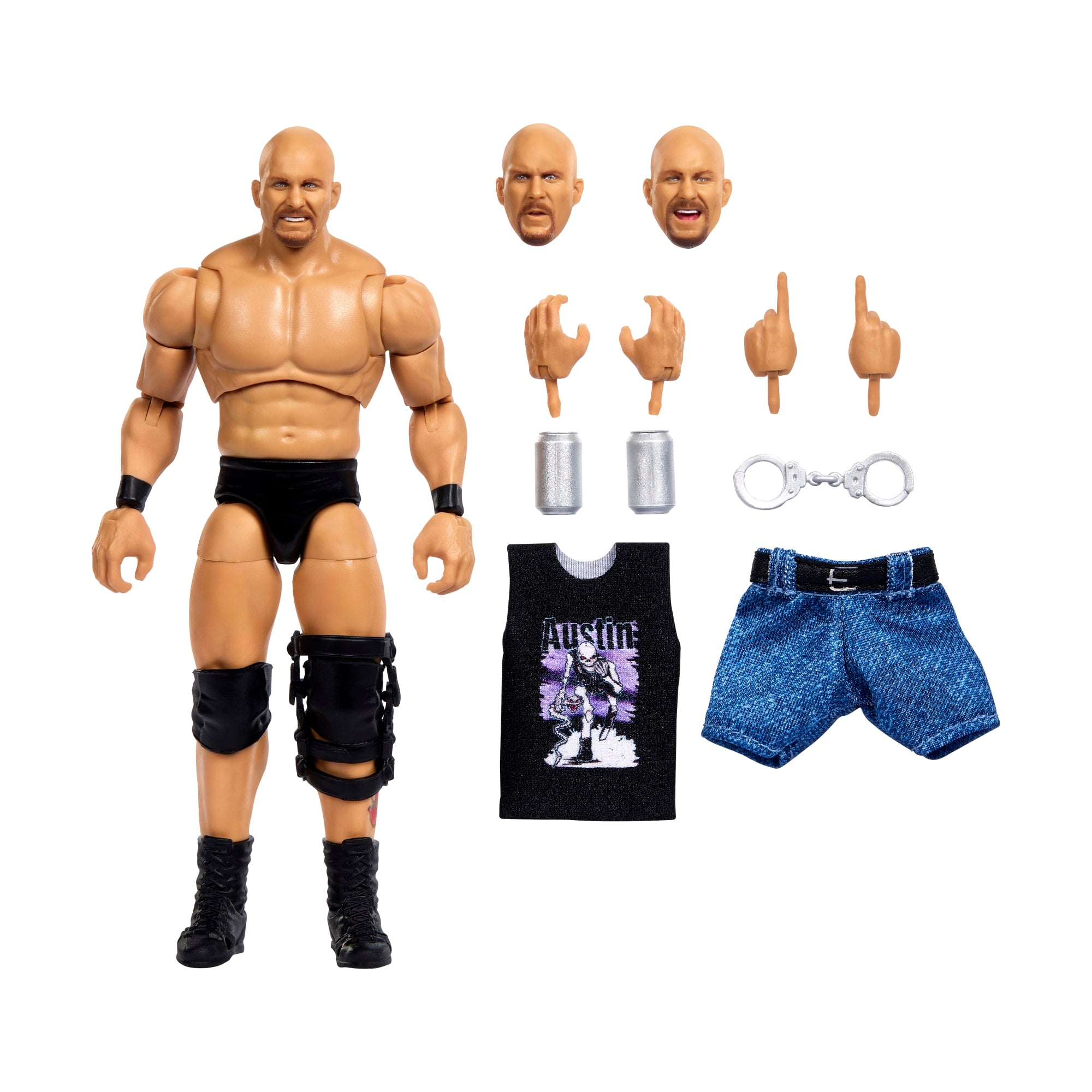 fisher price WWE Ultimate Edition Monday Night War 'stone Cold' Steve Austin Action Figure
