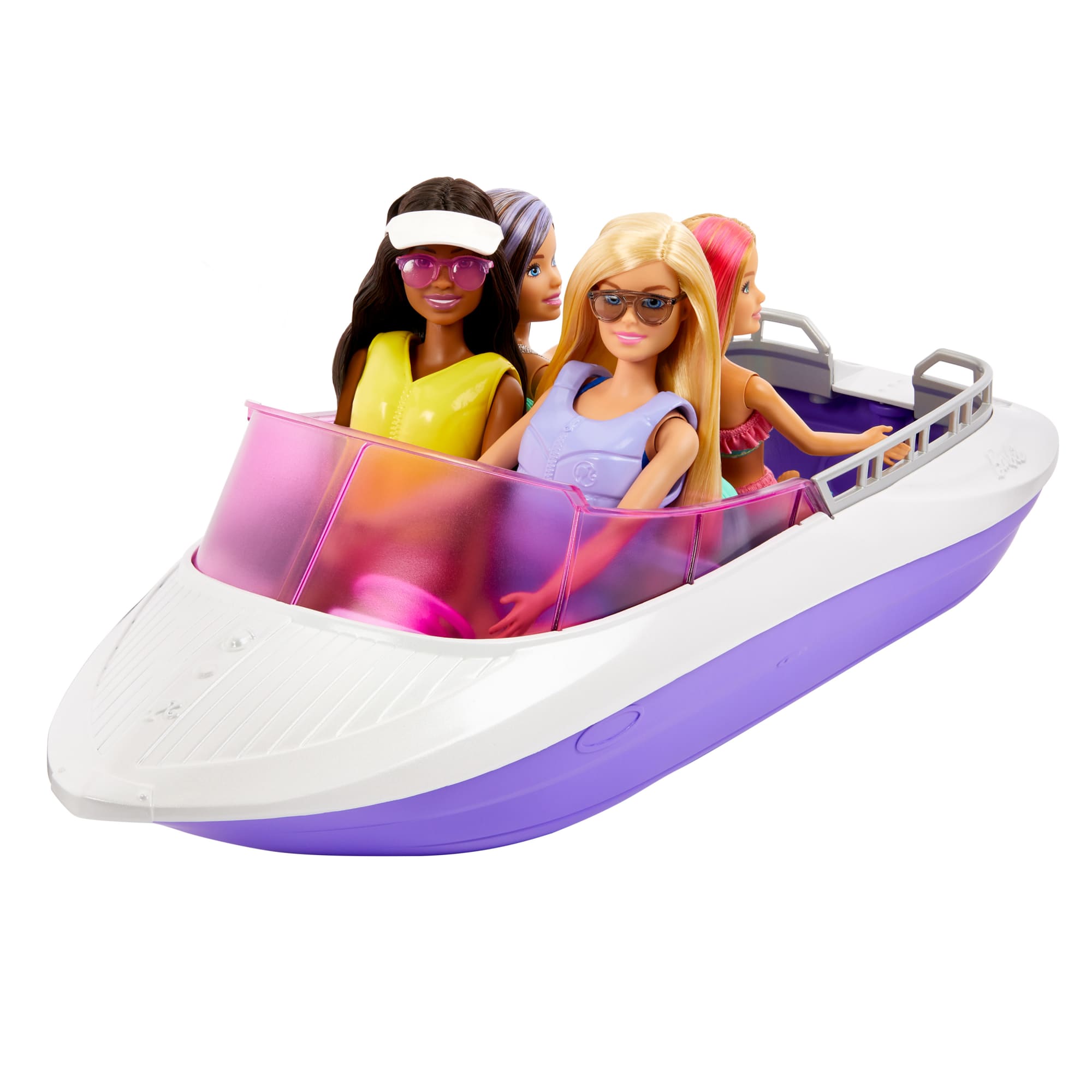 fisher price Barbie  Mermaid Power ?  Coffret de Jeu Avec Poup??es et Bateau