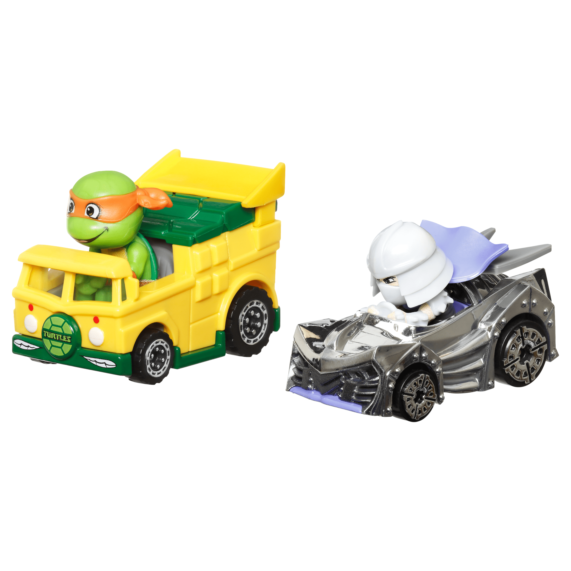 fisher price Hot Wheels Racerverse Die-Cast Cars, Set Of 2 Toy Vehicles With Character Drivers Optimized For Racerverse Track