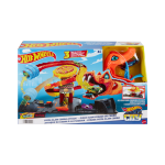 fisher price Hot Wheels City Pizza Slam Cobra Attack Playset With 1:64 Scale Toy Car