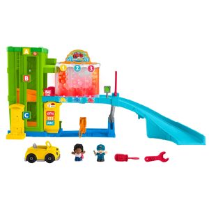 fisher price Little People Juguete para Beb??s Garaje de Veh??culos