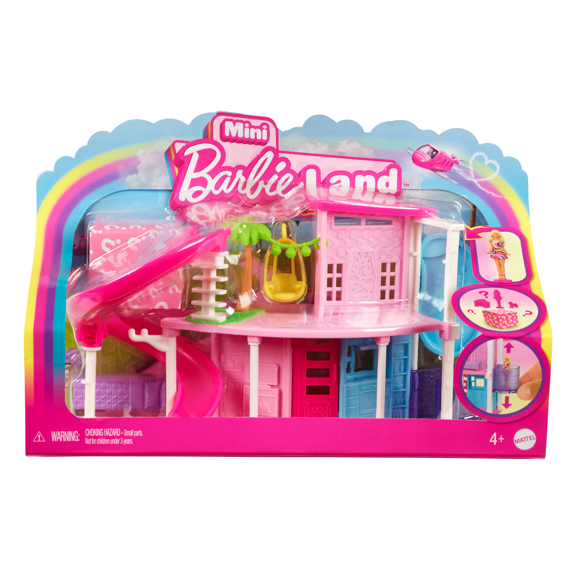 fisher price Barbie Mini BarbieLand Casa de Bonecas Dos Sonhos Rosa