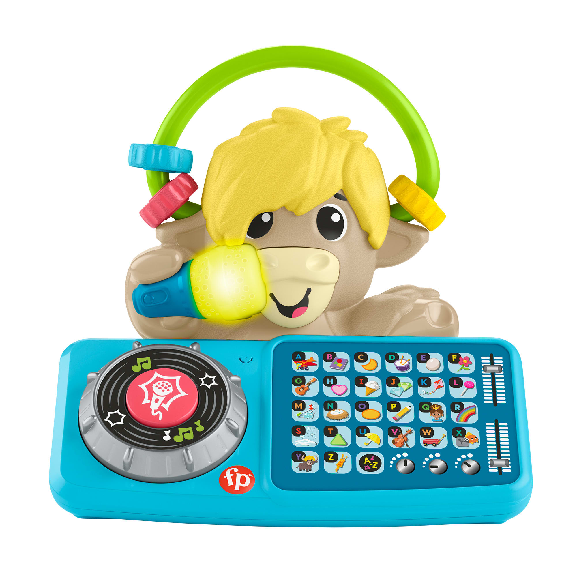 fisher price Fisher-Price Link Squad A To Z Yak Baby Learning Toy With Music & Lights