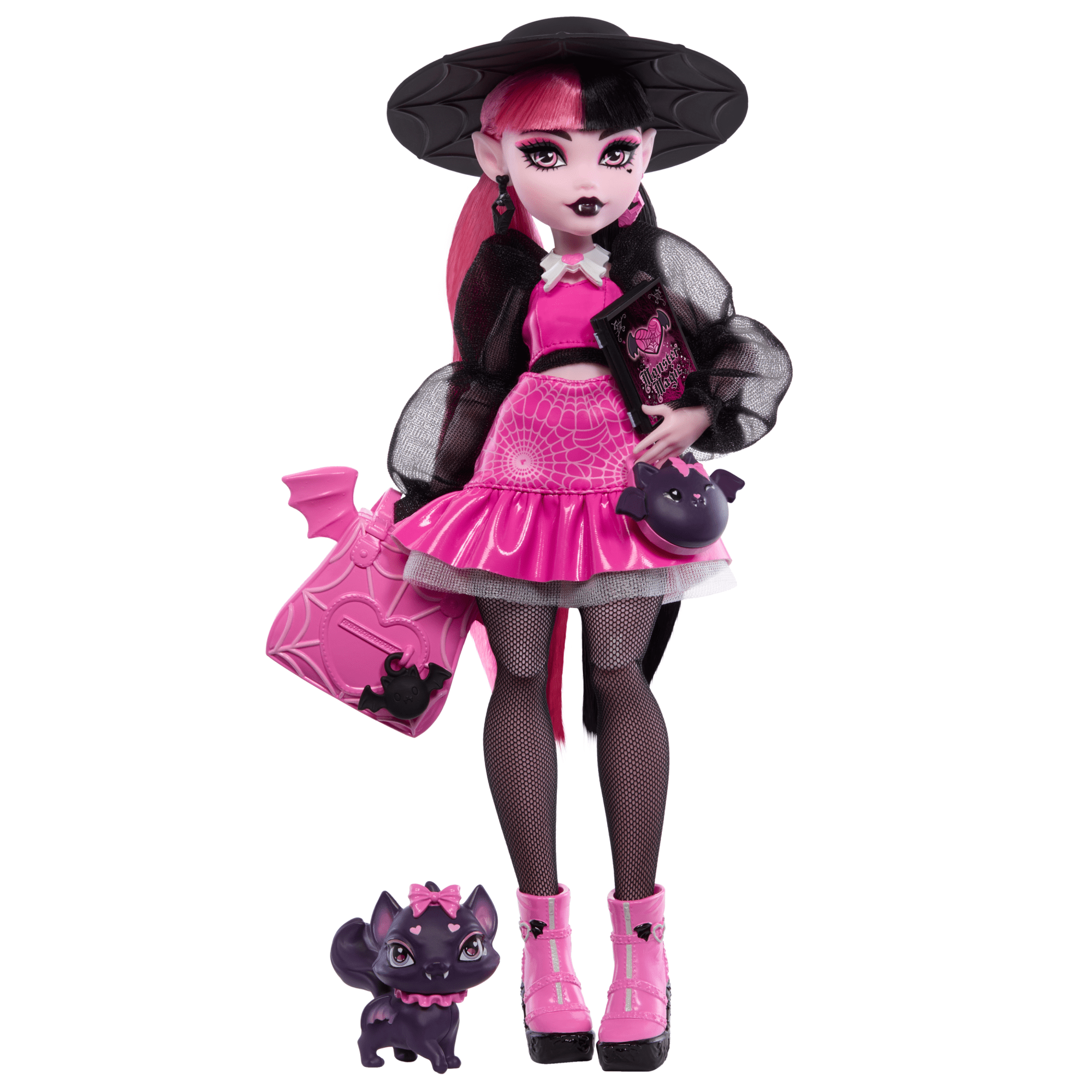fisher price Monster High Draculaura Fashion Doll With Pet Count Fabulous And Accessories
