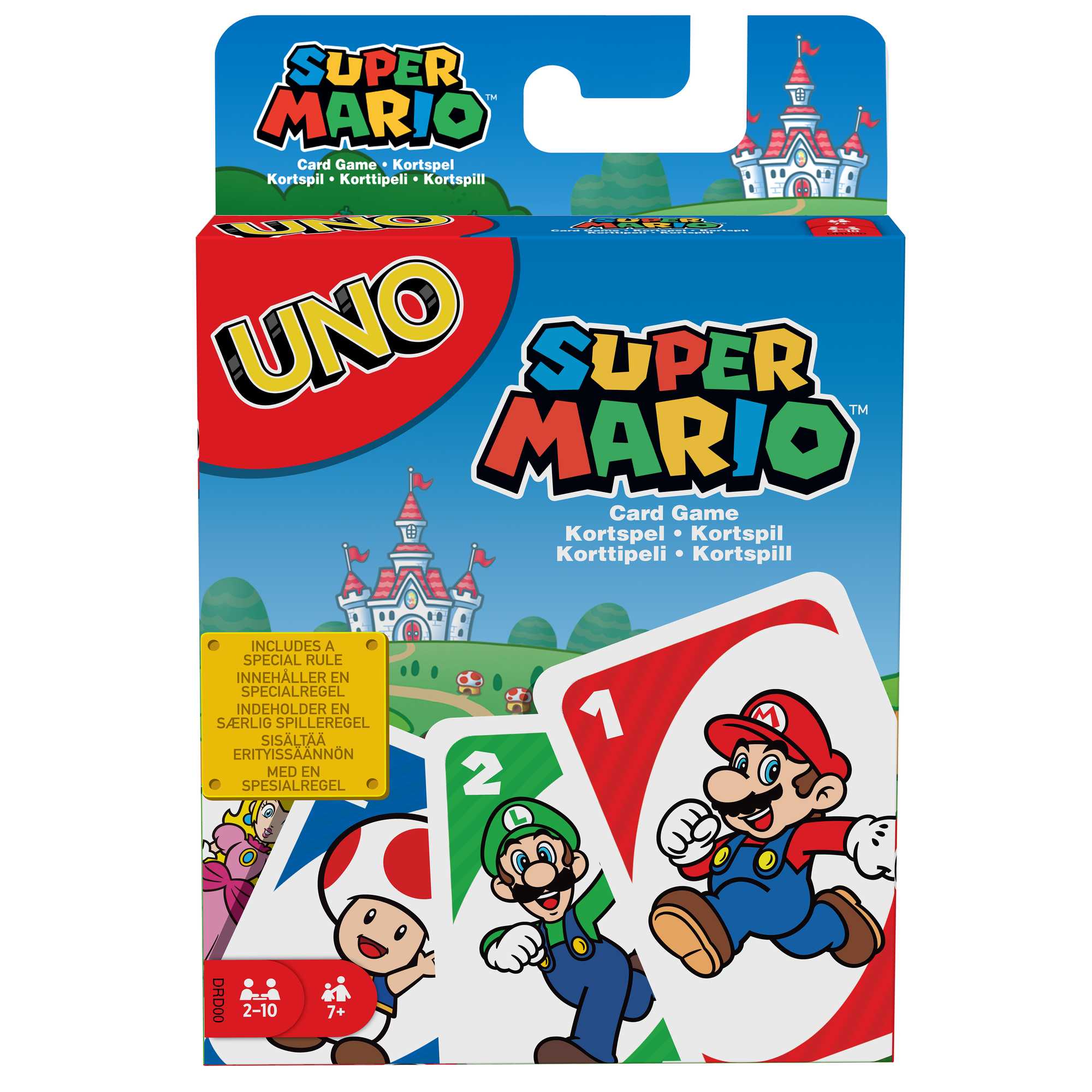 fisher price UNO Jogo de Cartas Super Mario Bros