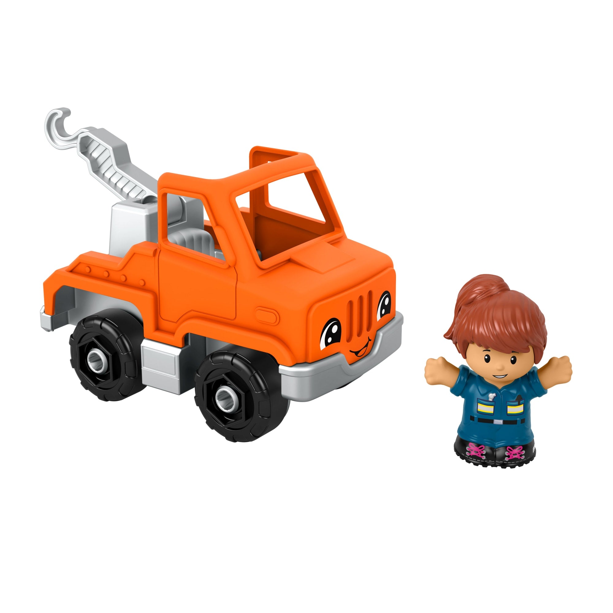 fisher price Fisher-Price  Little People  Coffret  D??panneuse et Figurine