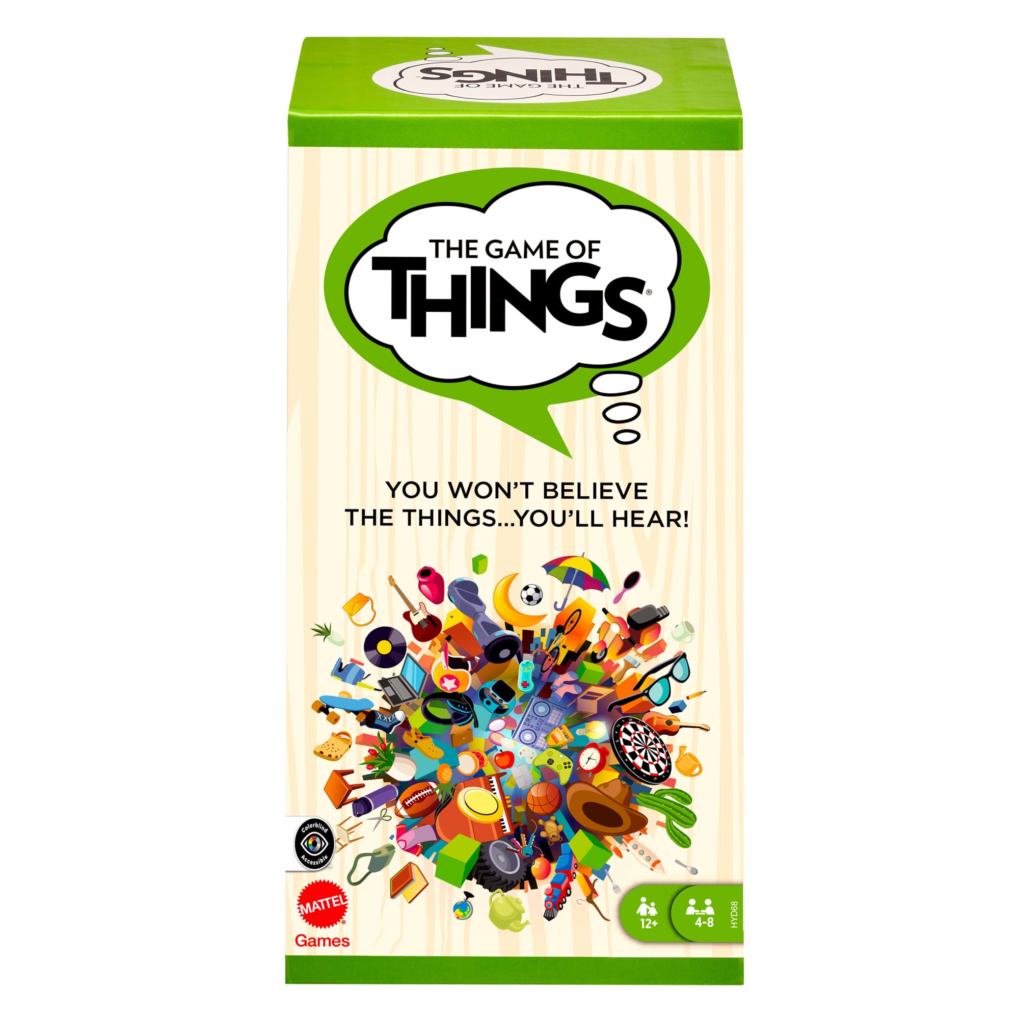 fisher price The Game Of Things Party Game For Teens & Adults, Board Game For Family Night