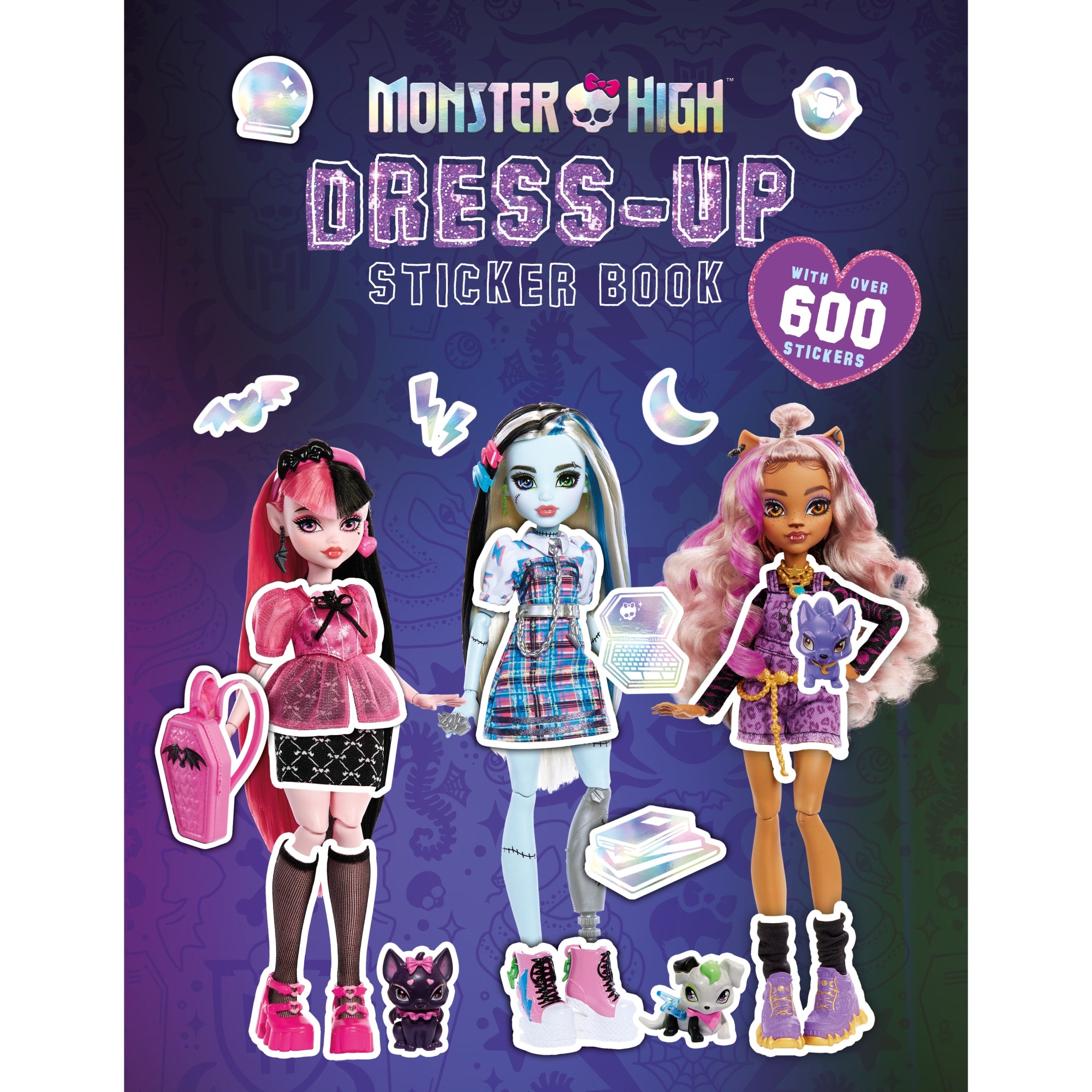 fisher price Monster High: Dress-Up Sticker Book (Ages 6+) | Mattel