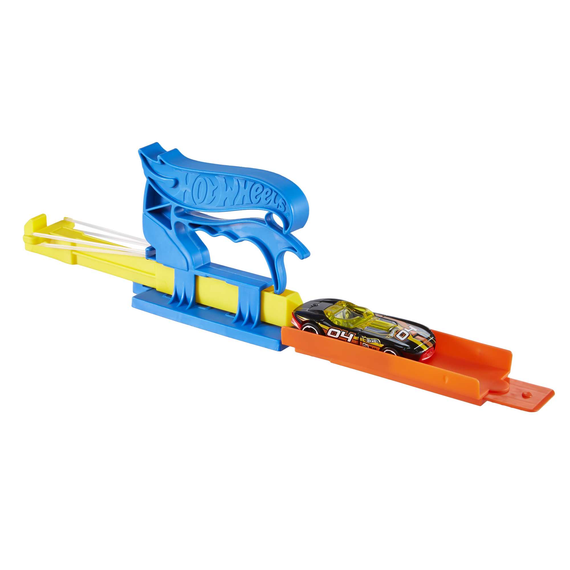 fisher price Hot Wheels Action Pista de Brinquedo Lan?ador de Bolso Azul
