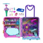 fisher price Polly Pocket Set de Juego Pollyville Resort Roll Away