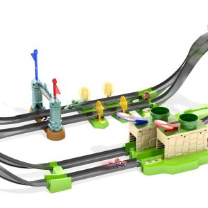 fisher price Hot Wheels Mario Kart Circuit Lite Track Set