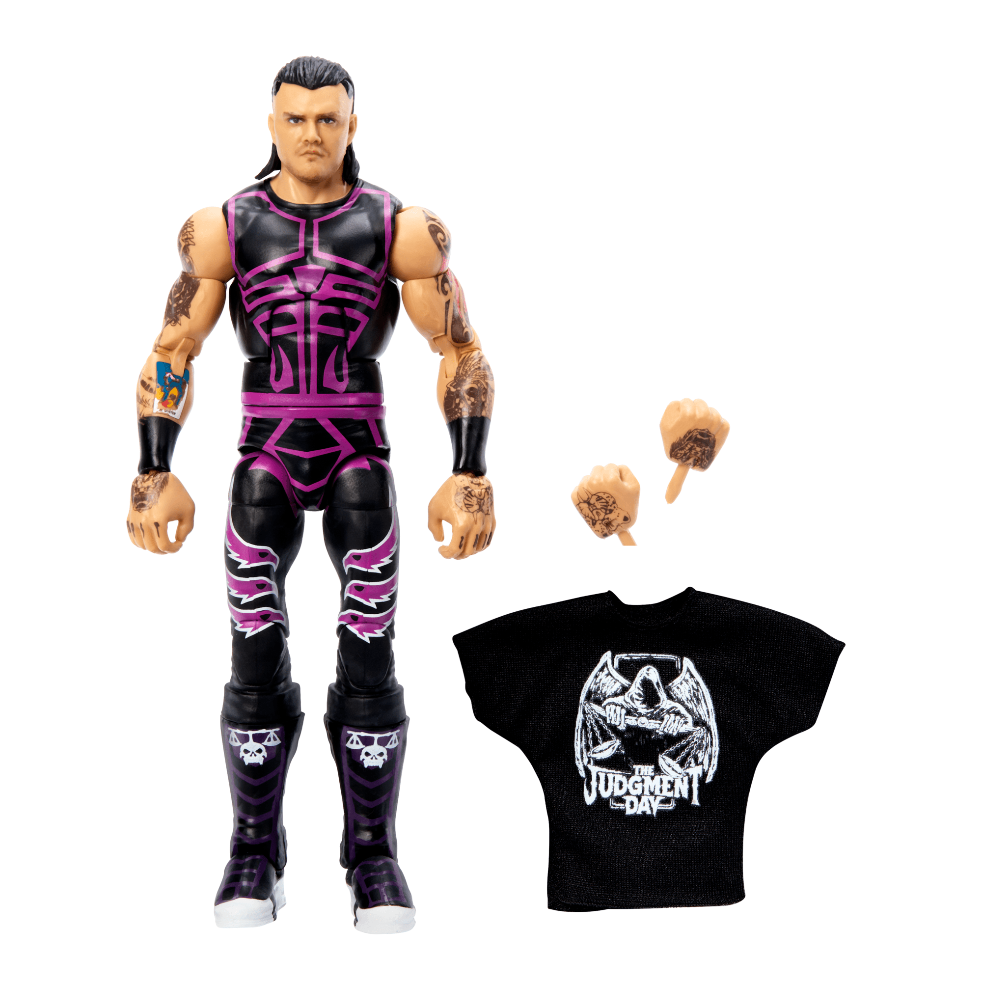 fisher price WWE Elite Dominik Mysterio Action Figure, 6-inch Collectible Superstar With Articulation & Accessories