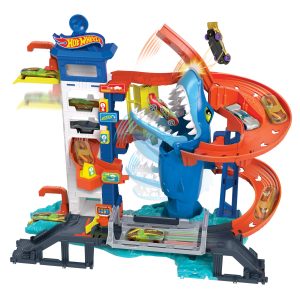 fisher price Hot Wheels City Coffret L??Attaque du Requin