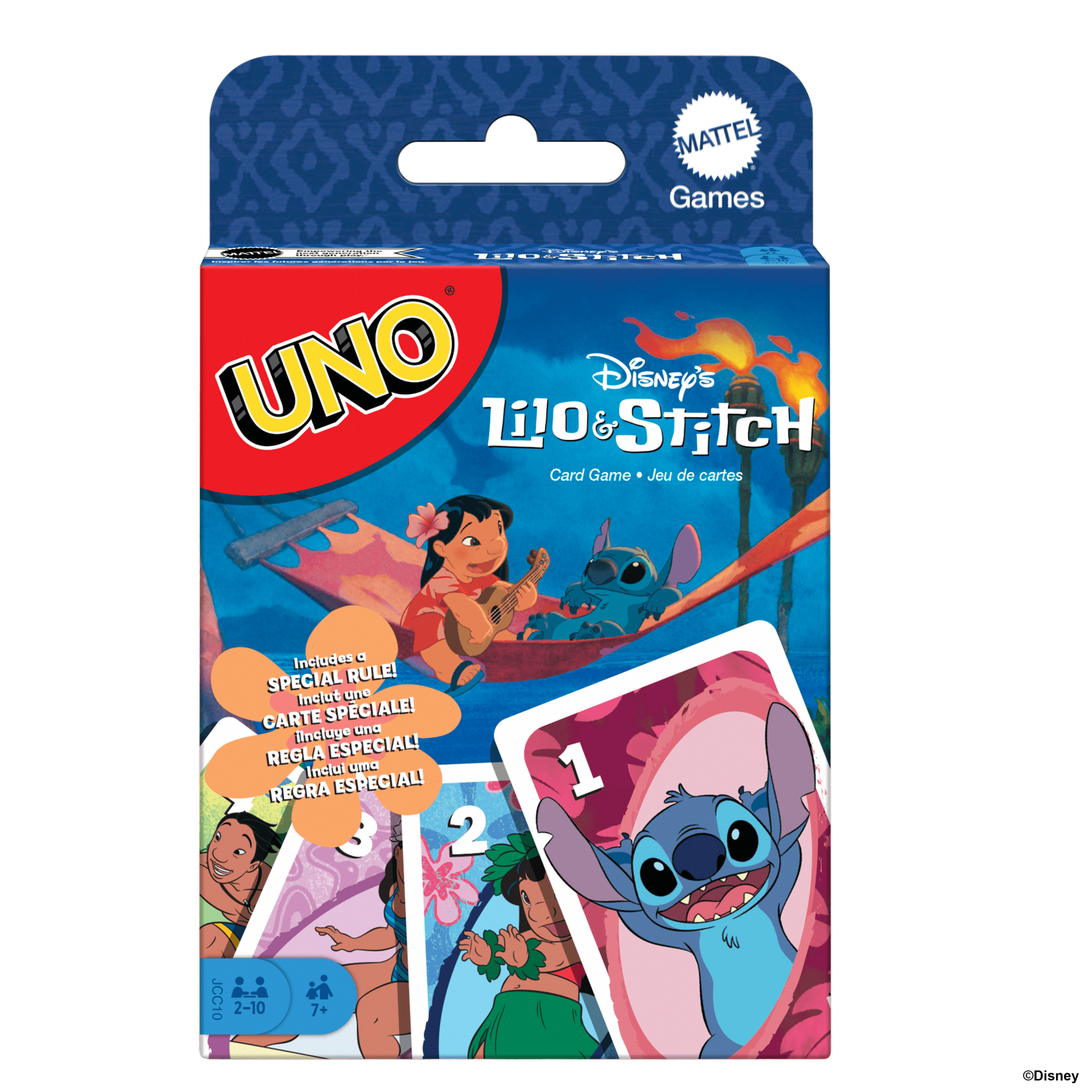 fisher price UNO Disney's Lilo And Stitch Card Game For Kids & Family Night