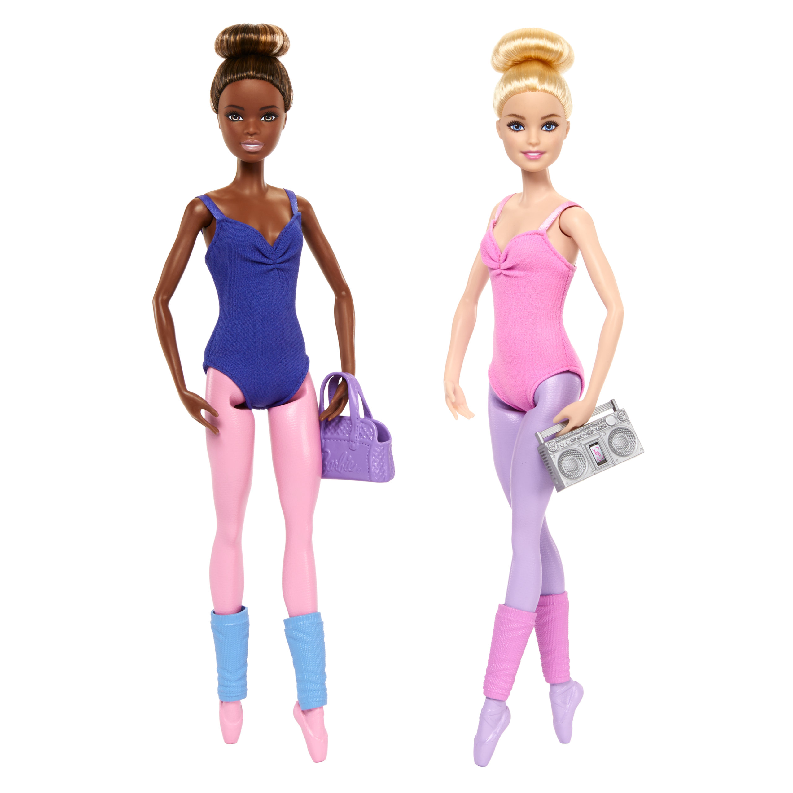 fisher price Barbie Ballet Room Set With 2 Ballerina Fashion Dolls, Extra Look & Dance Accessories