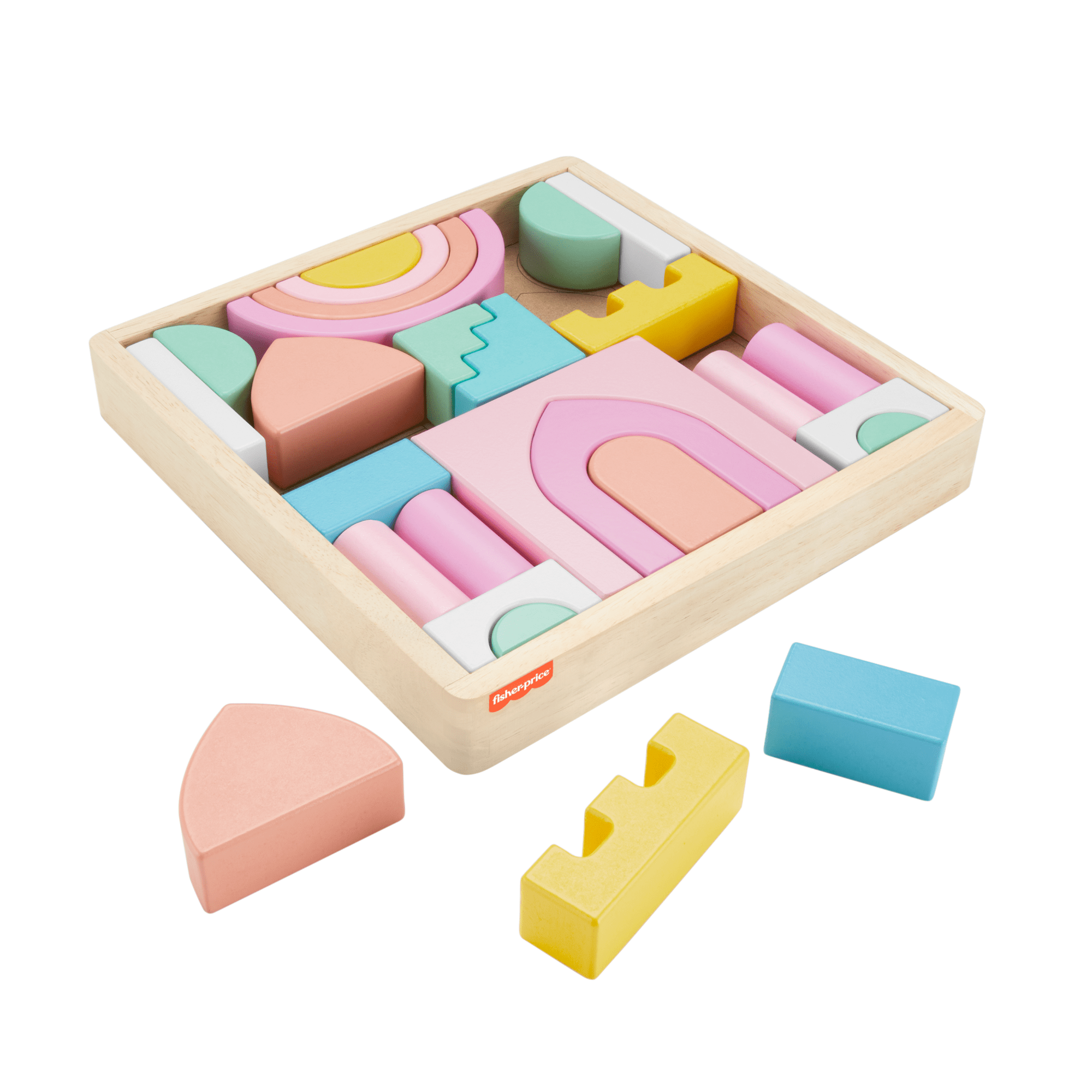 fisher price Fisher-Price Juguete para Beb??s Castillo de Bloques de Madera