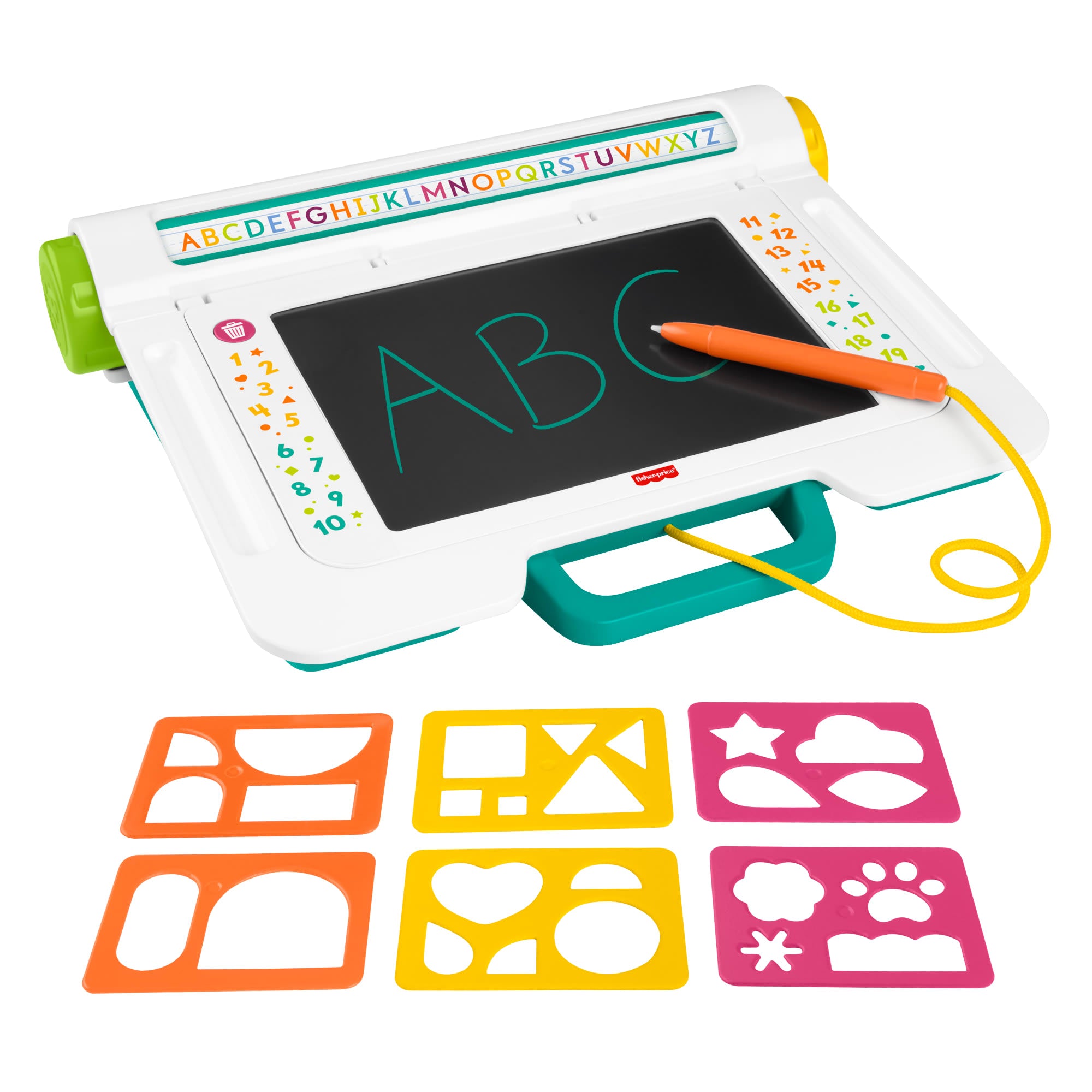 fisher price Fisher-Price Learn & Doodle Desk, Mess-Free Writing & Drawing Tablet With Lcd Screen For Kids