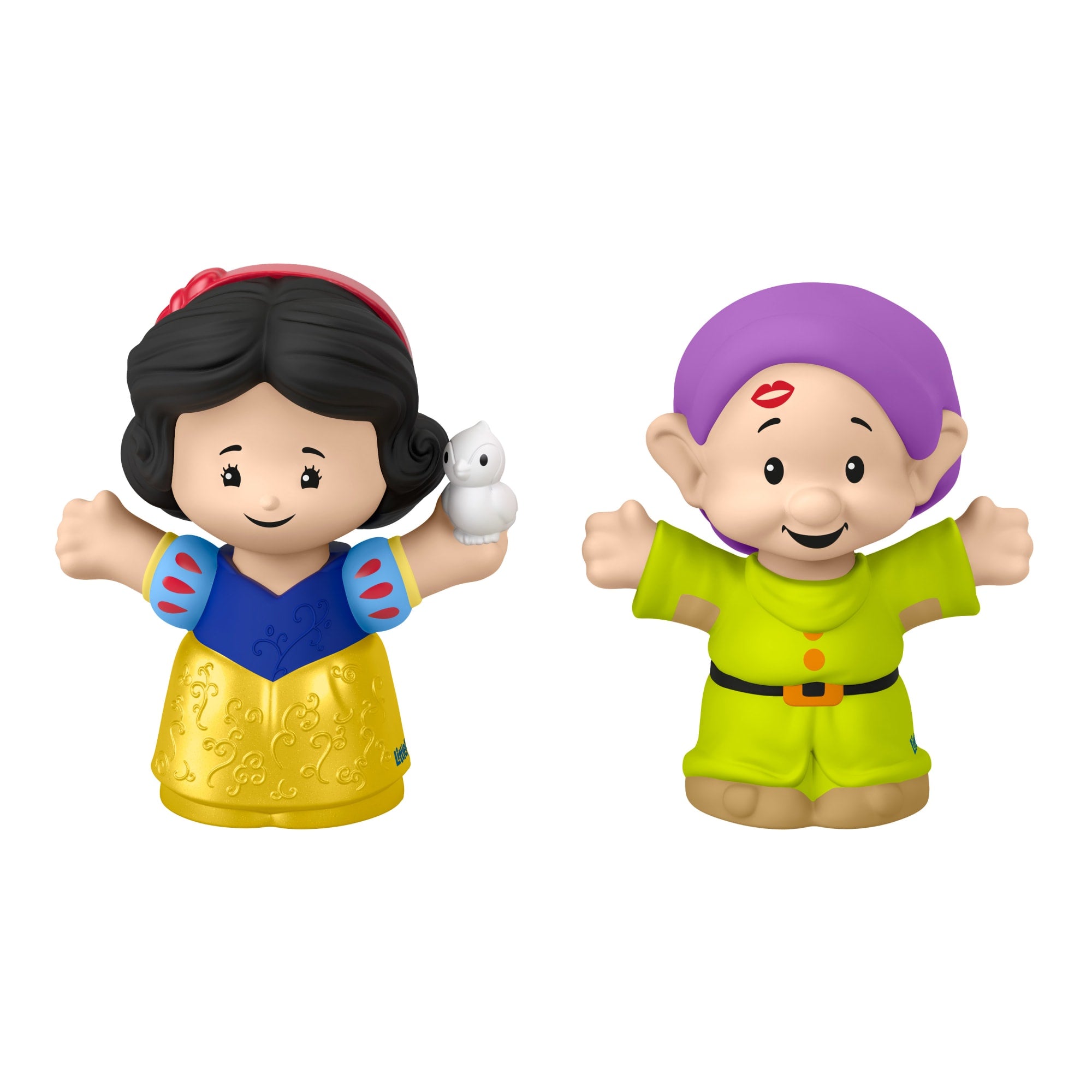fisher price Little People Disney Princesa Juguete para Beb??s Figuras de Blanca Nieves y Tont??n