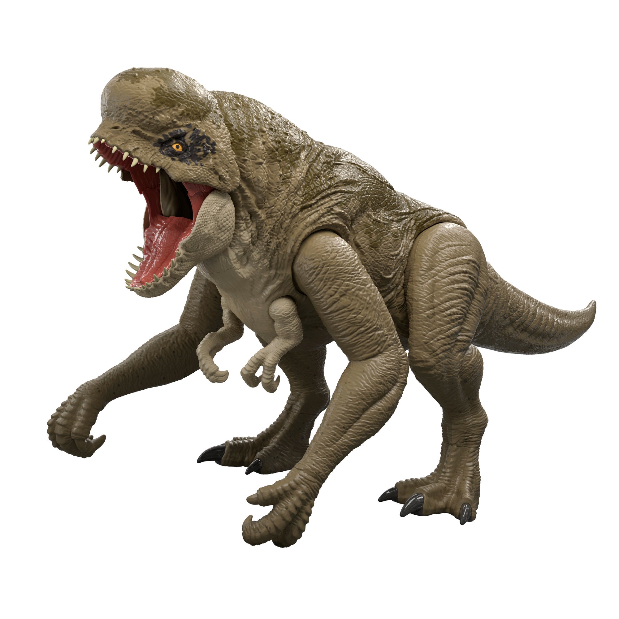 fisher price Jurassic World Rebirth Super Colossal Distortus Rex Dinosaur Figure, 31 Inch, Swallows Minis
