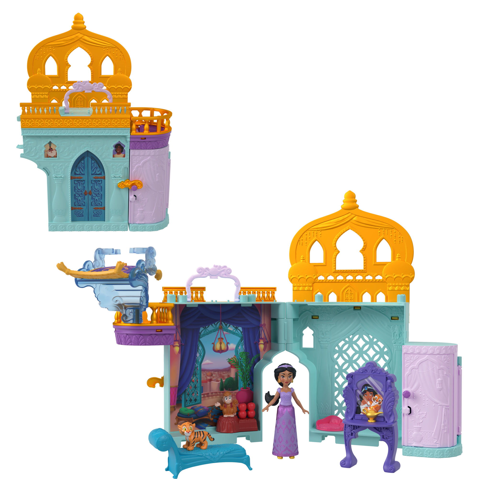fisher price Princesses Disney  Le Palais de Jasmine, Poup??e, Inspir?? du Film