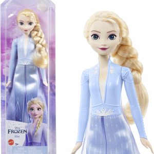 fisher price Disney-La Reine des Neiges?2-Elsa-Poup??e Avec Habillage et Accessoires