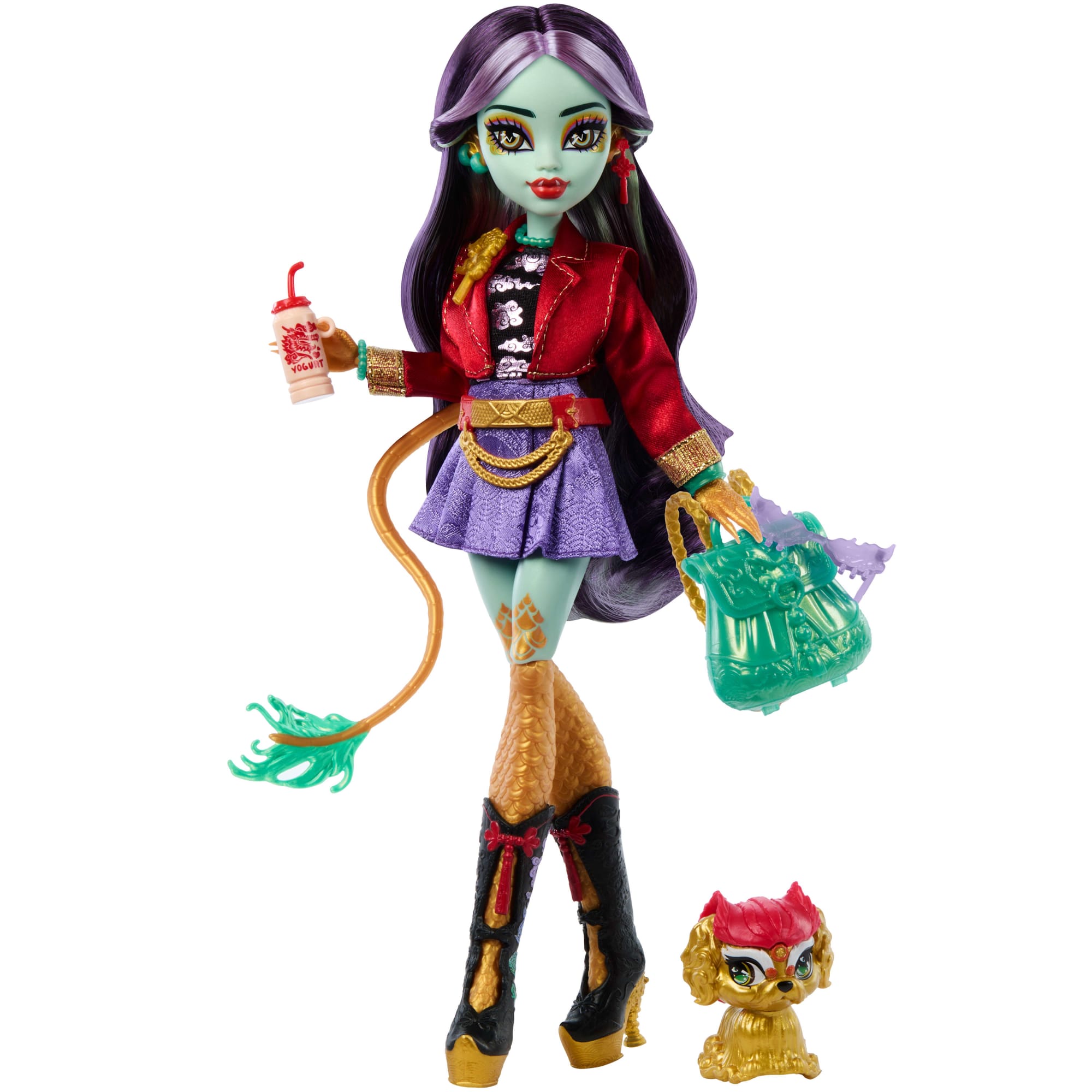 fisher price Monster High Boneca Jinafire Long