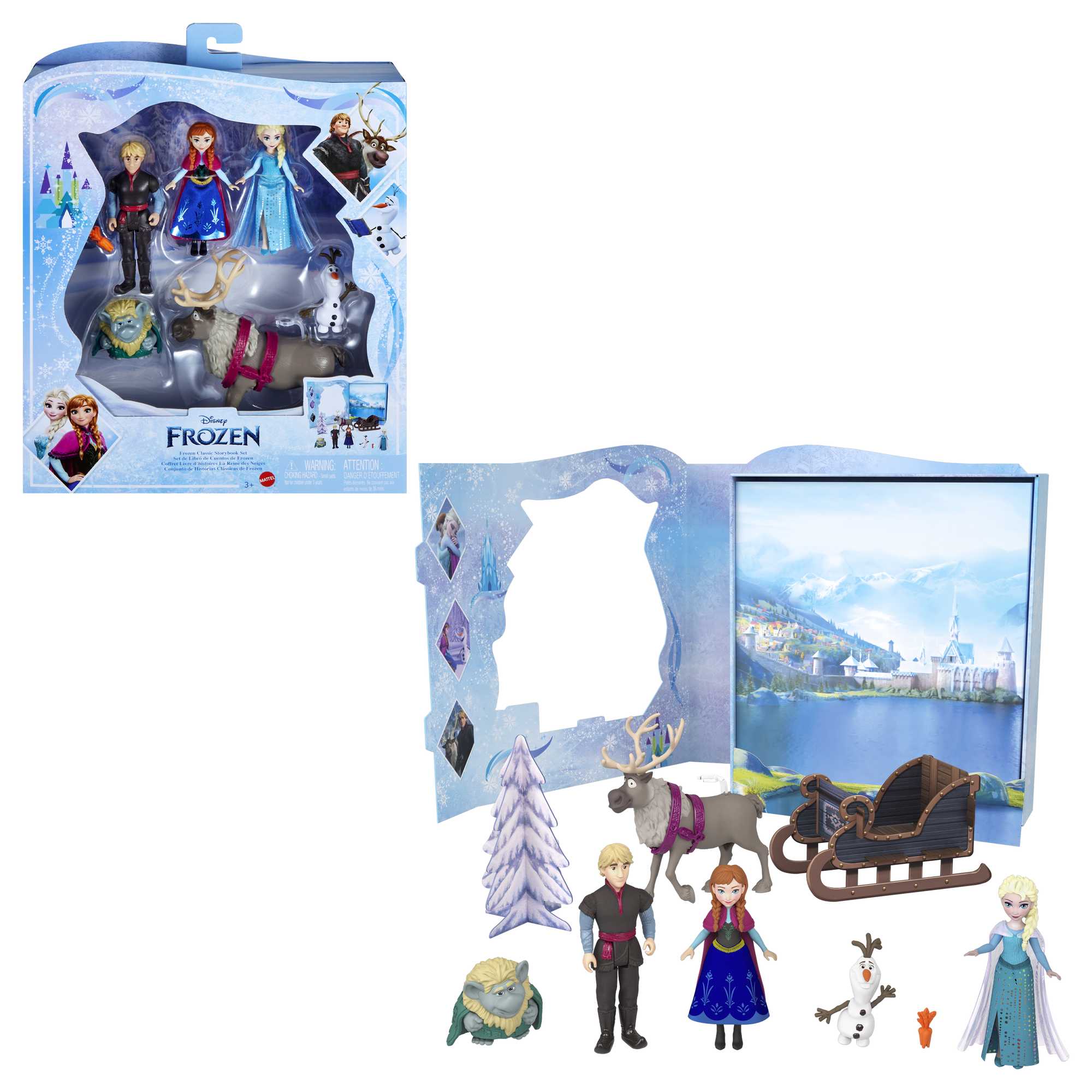 fisher price Disney Frozen Set de Juego Historias Cl??sicas Paquete de 6 figuras