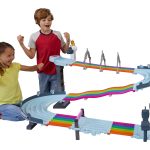 fisher price Hot Wheels Mario Kart Pista de Brinquedo Rainbow Road