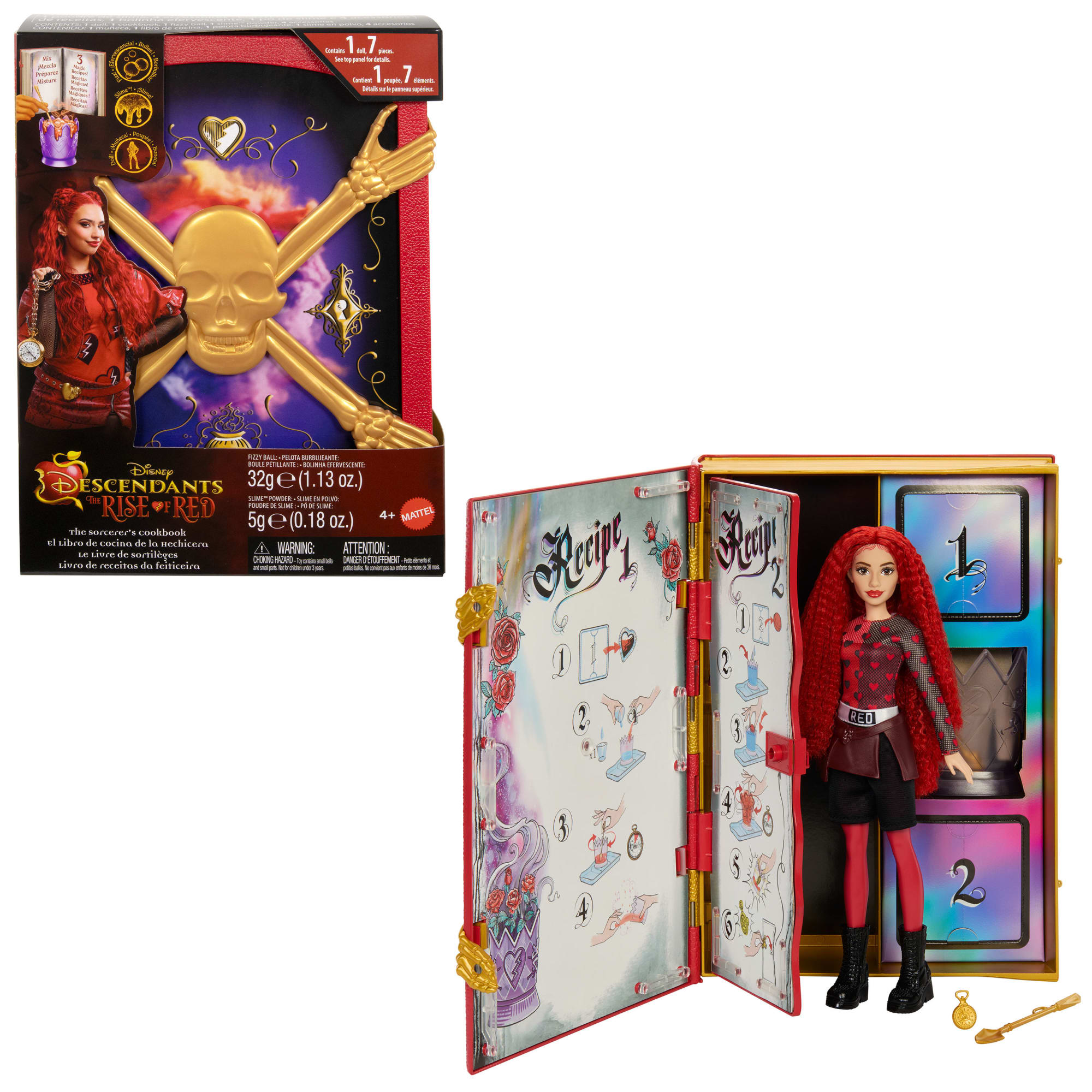 fisher price Disney  descendants: The Rise Of Red  Le Livre de Sortil??ges, Red